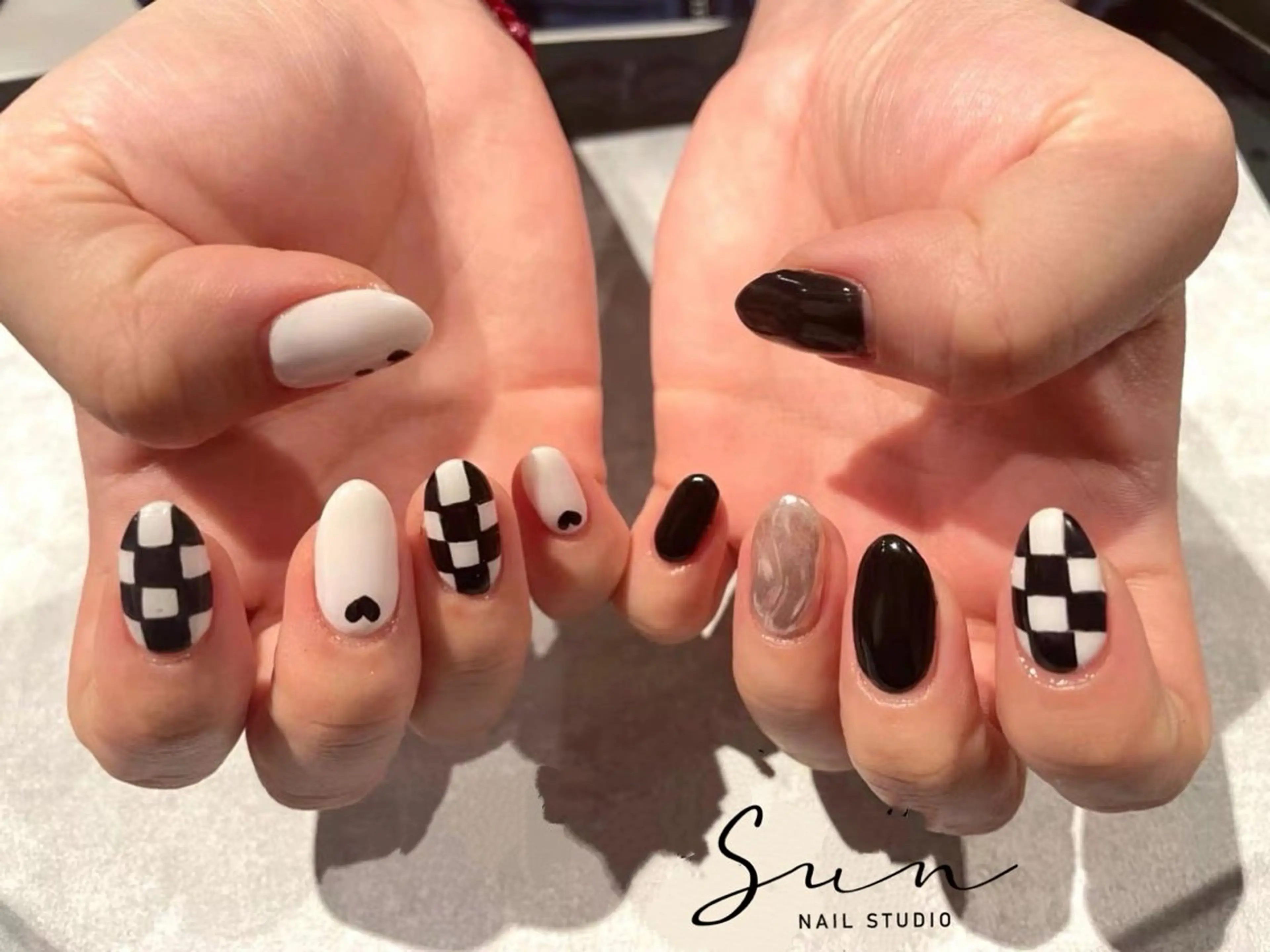 ネイル ハンドネイル ハンドケア SUN nail上本町のネイルデザイン