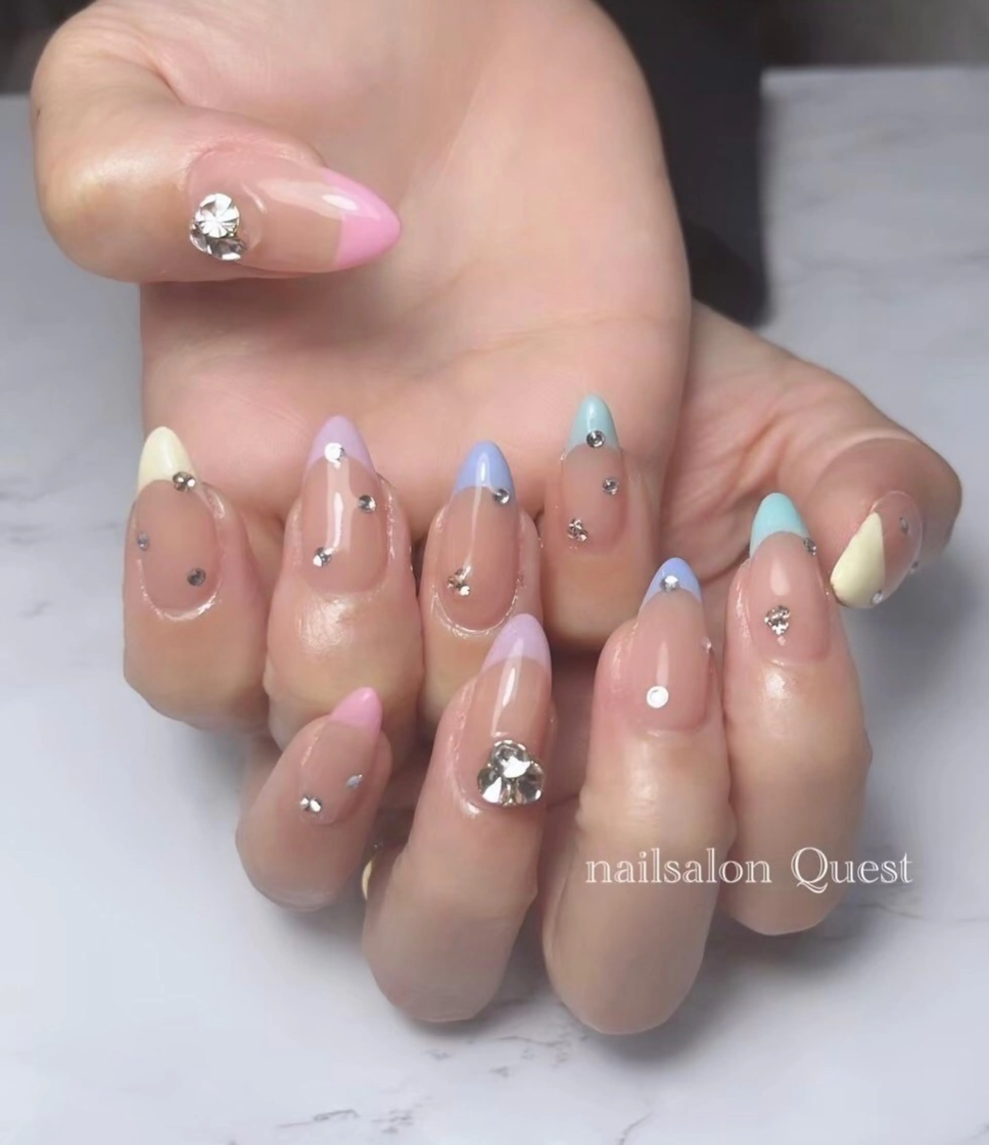 ネイル ハンドネイル nailsalon Questのネイルデザイン