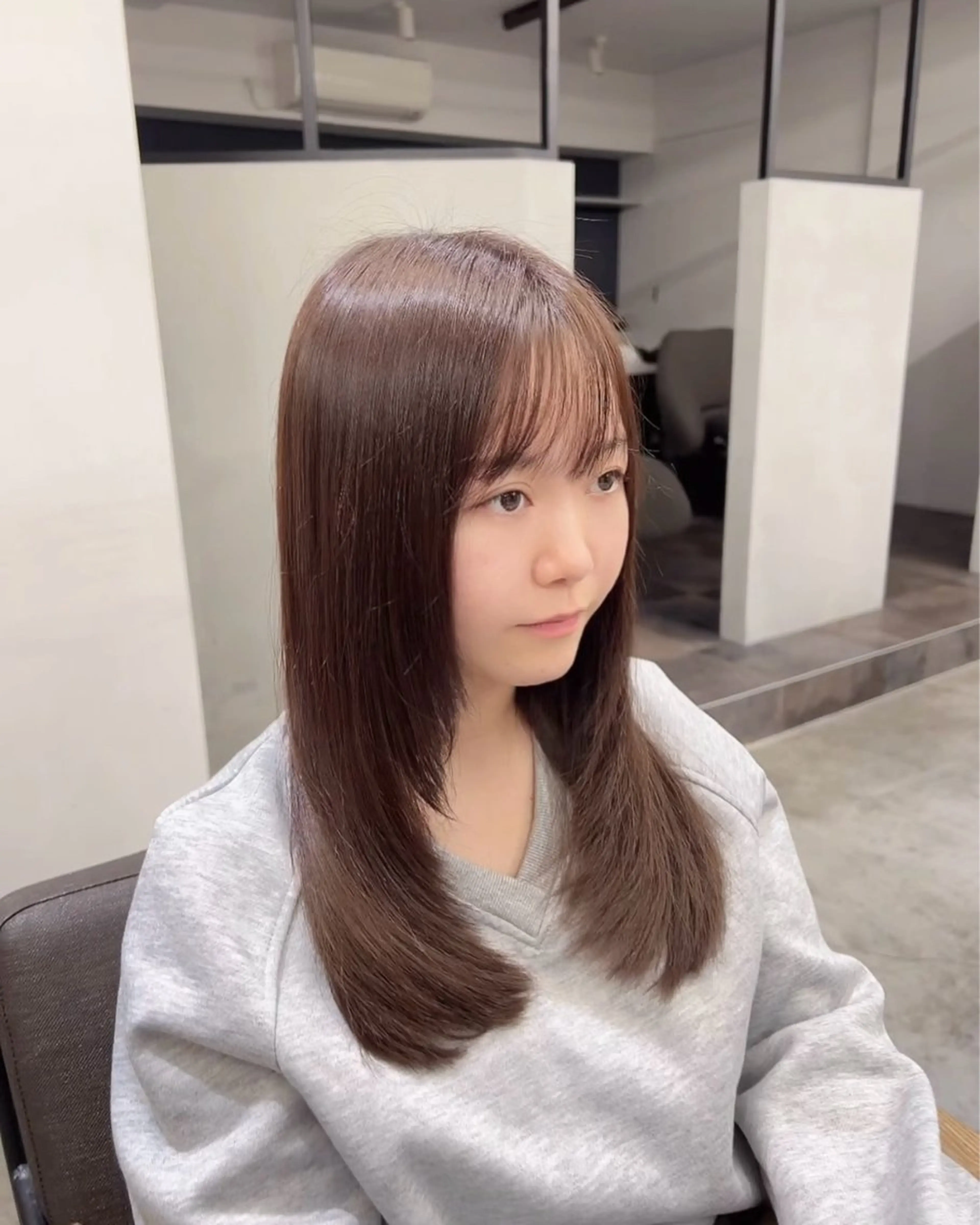 セミロング 縮毛矯正 トリートメント ✨毛髪診断で絶対綺麗 ✨美髪艶髪専門✨高浪のヘアスタイル