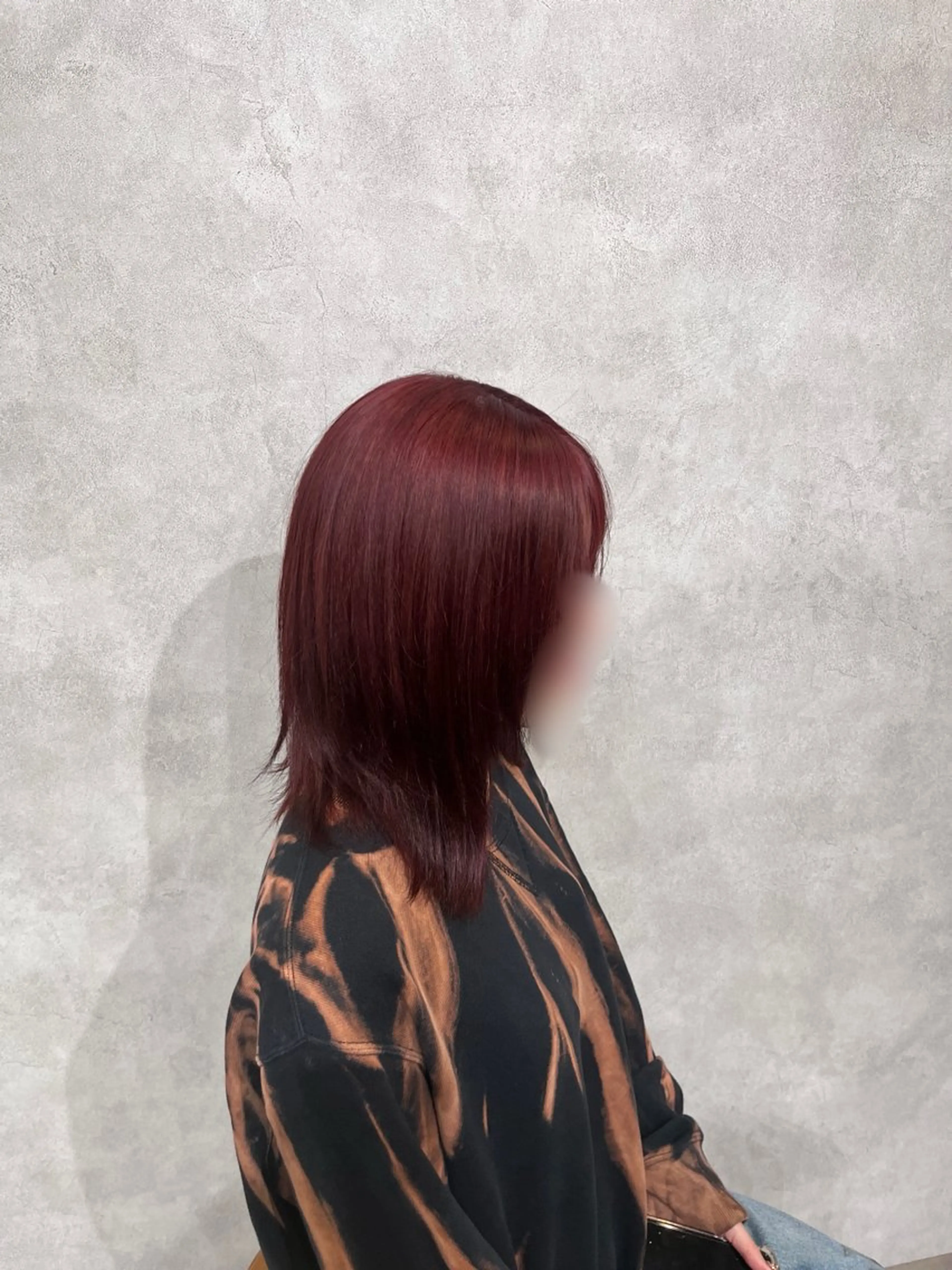 カラー 高田 美羽のヘアスタイル