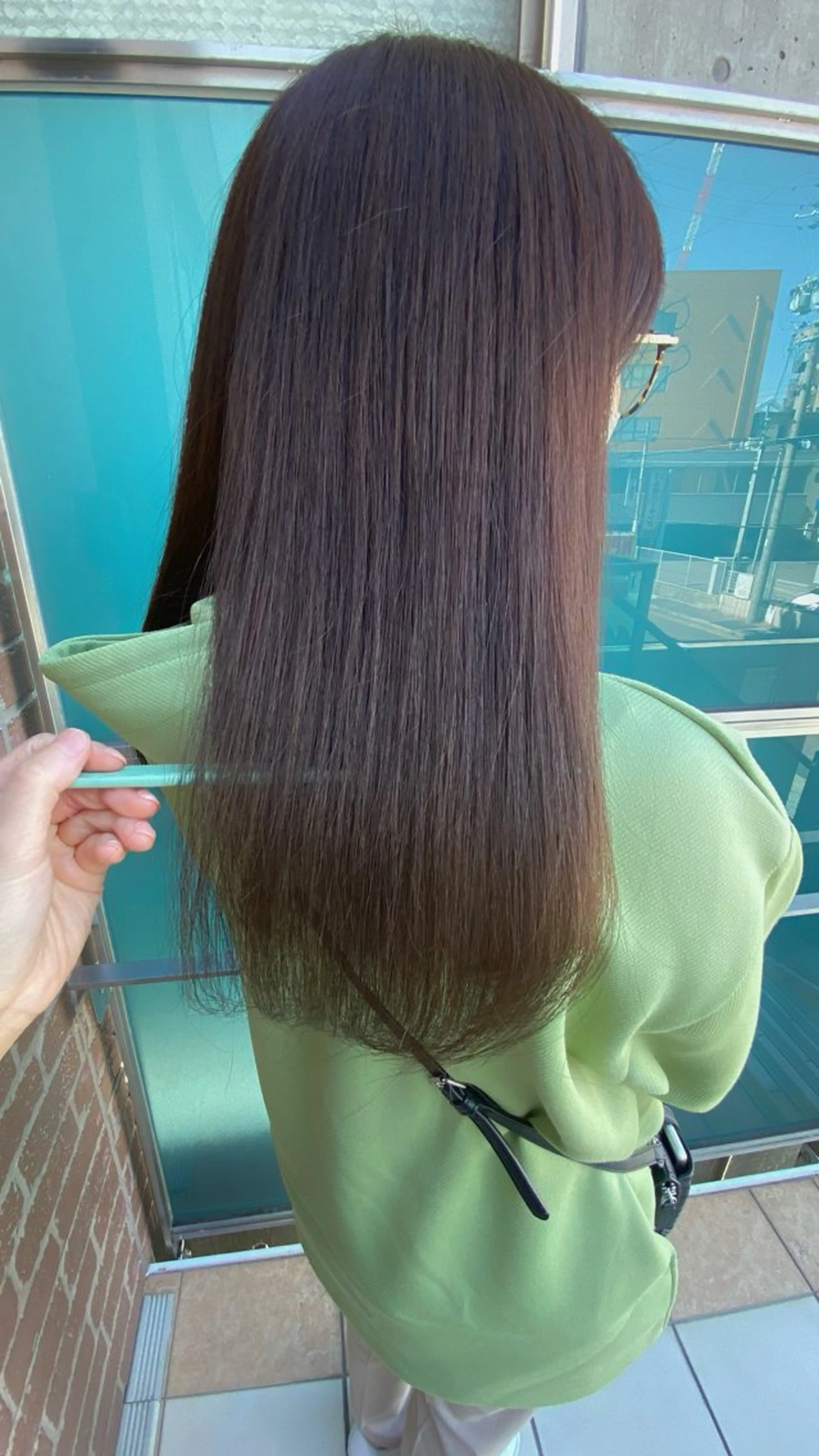 ロング カラー トリートメント カット ヘアカラー トリートメント 🎨まちだ💠 髪質改善N°ricoのヘアスタイル