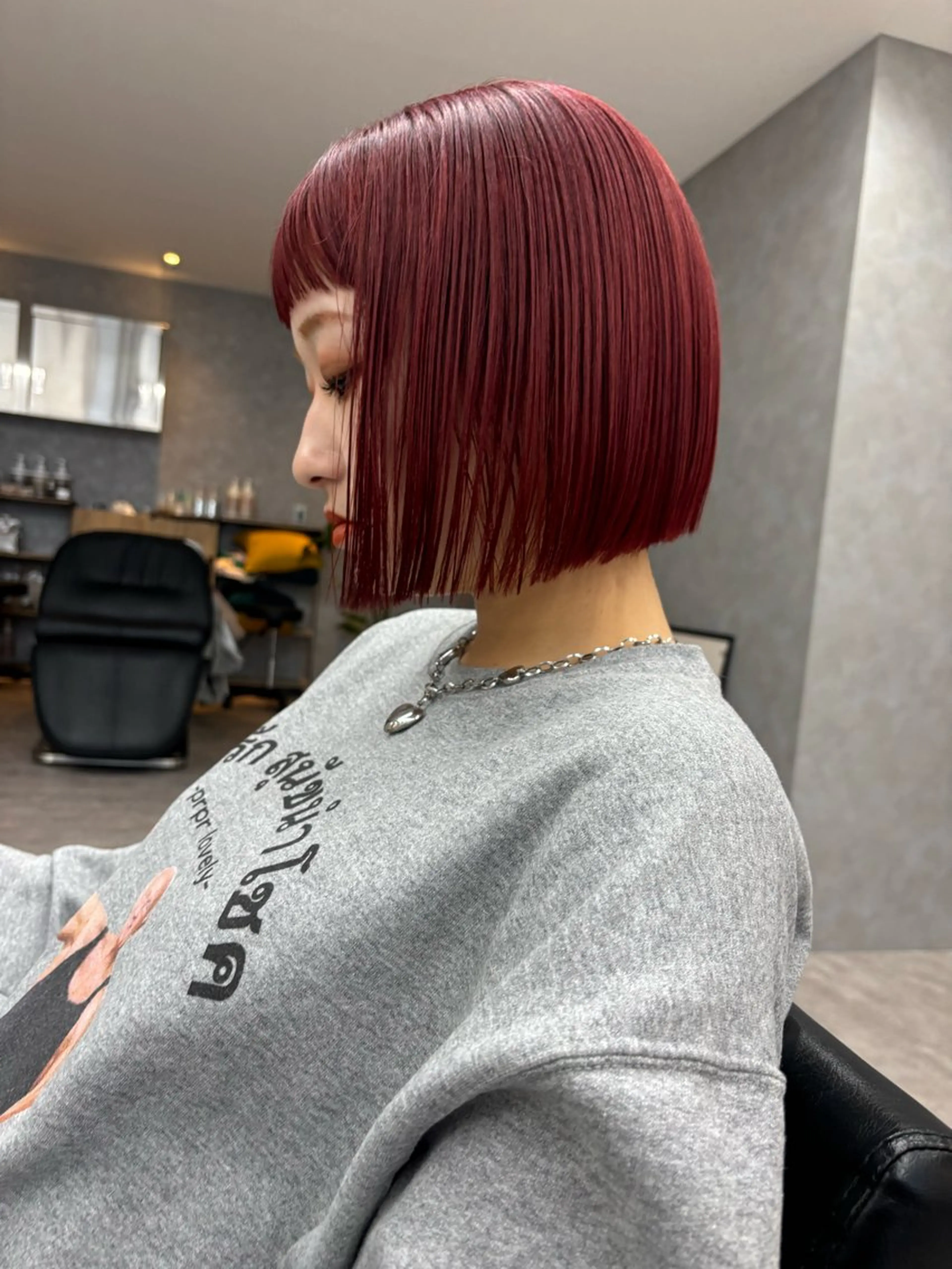 ミディアム カラー カット 栄・伏見 JOULE'Sのヘアスタイル