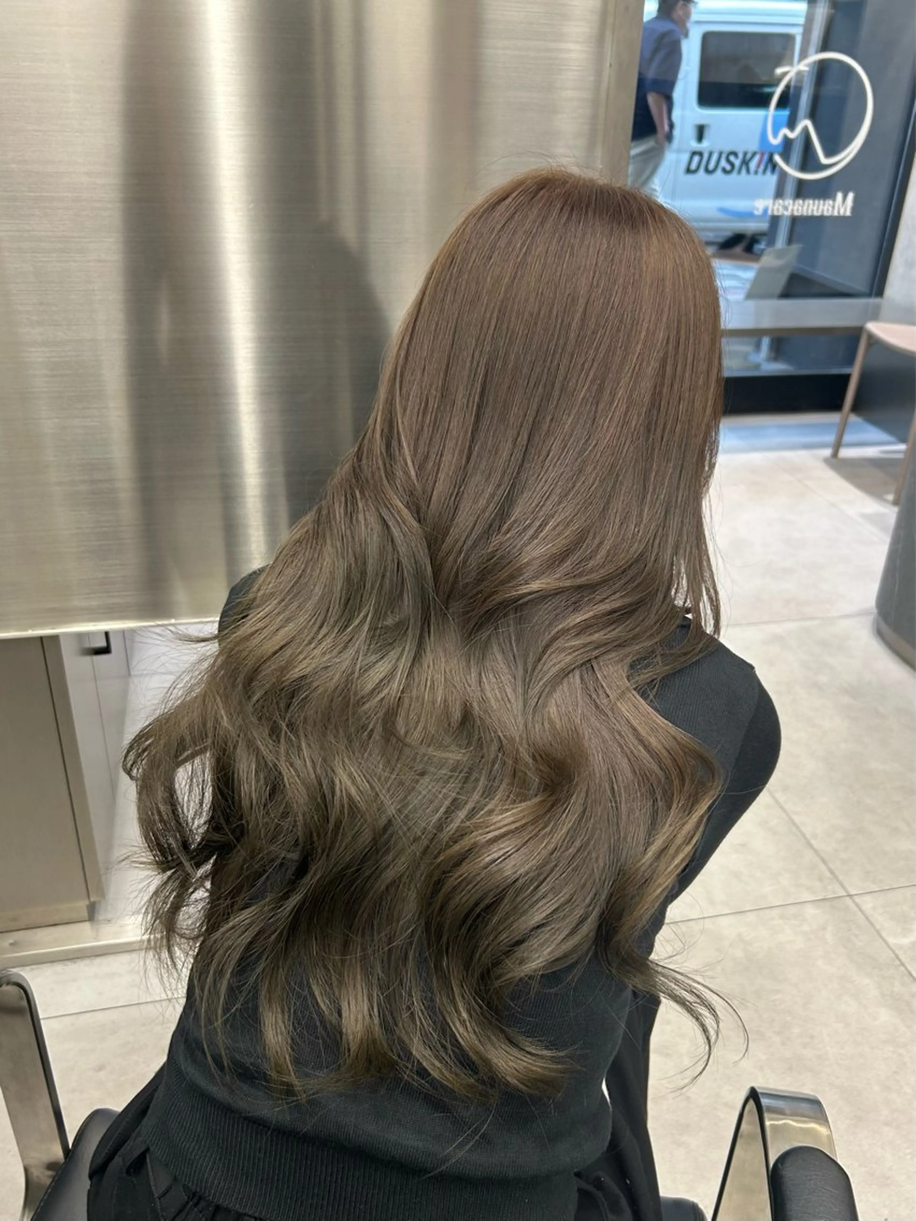 ロング カット ヘアカラー トリートメント 大人レイヤー/艶髪 🇺🇸TOMONAのヘアスタイル