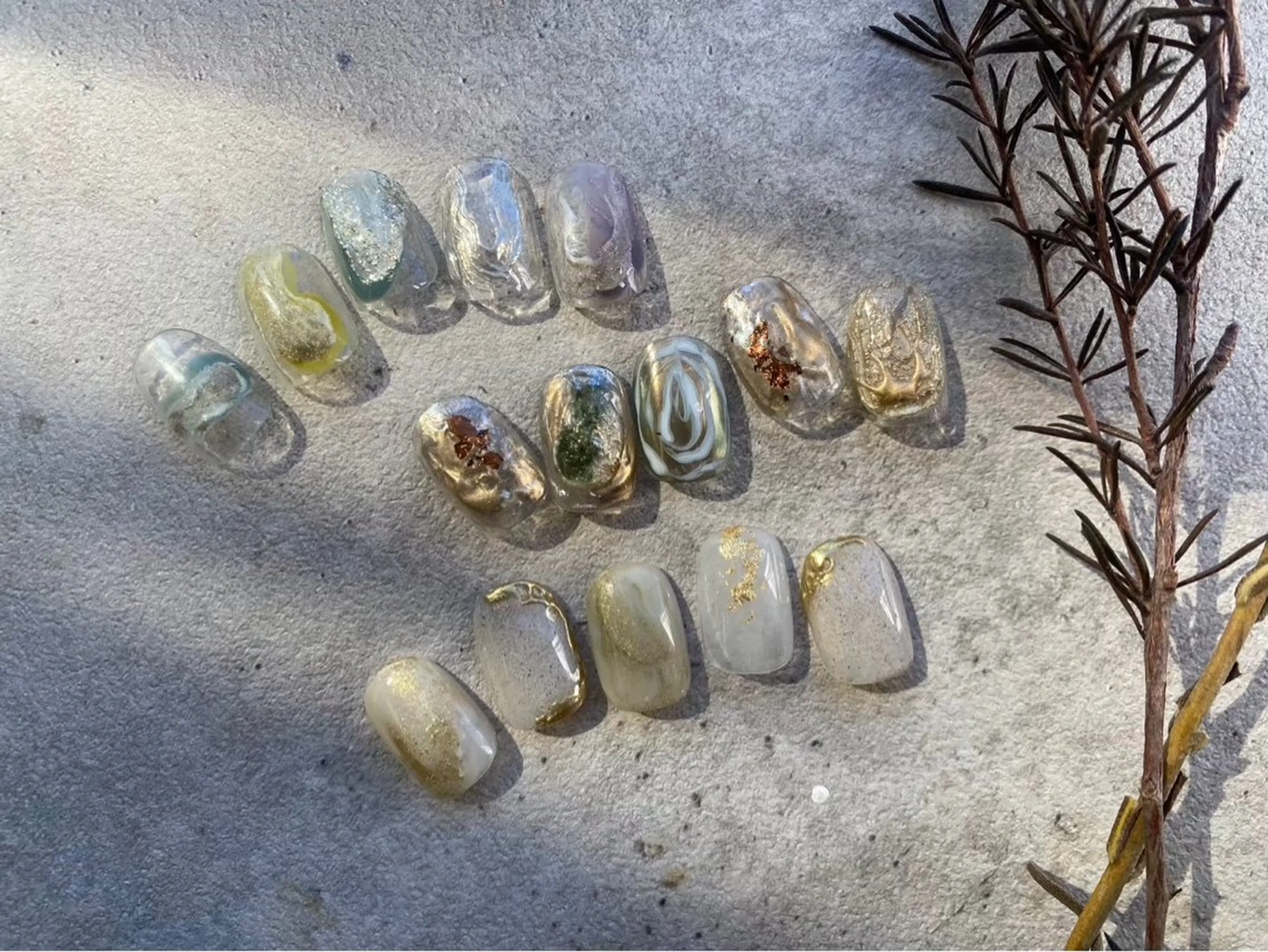 【nail】 ※オフあり HAND 定額デザイン （約120種類の中からお選びいただけます）の写真