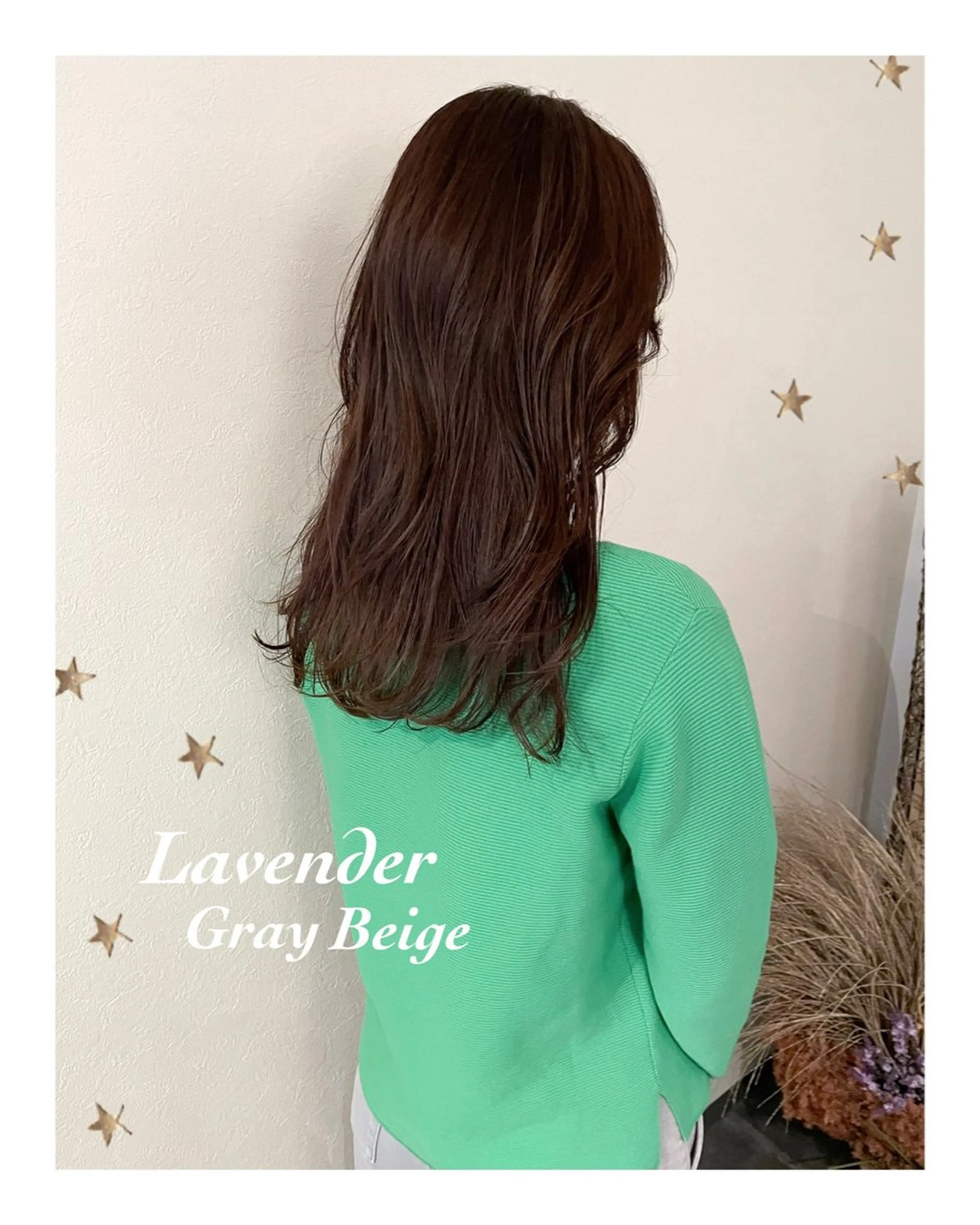 セミロング カラー カット ヘアカラー salon AKIRA所属・市川 千夏のヘアスタイル