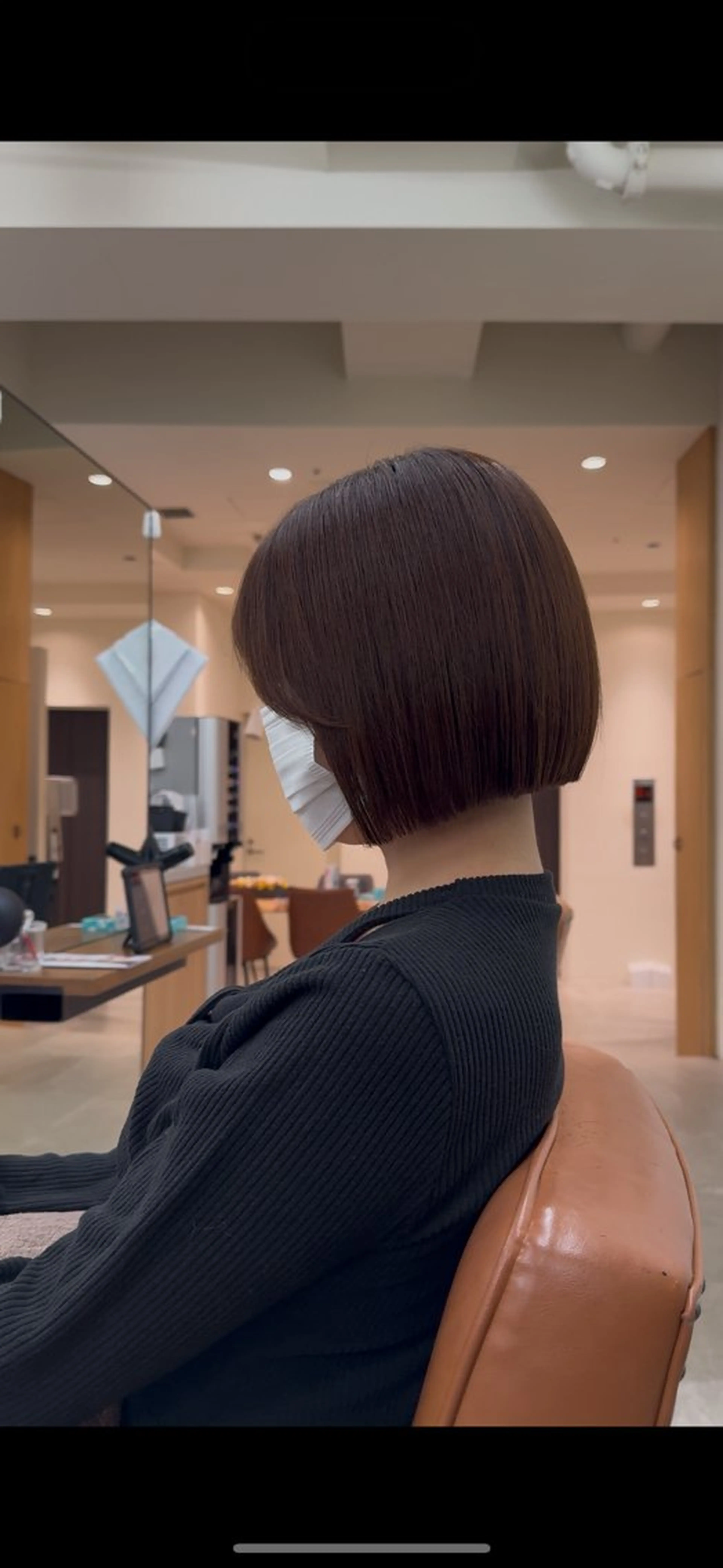 ミディアム ボブ 銀座/美髪矯正 /ボブ/あおのヘアスタイル