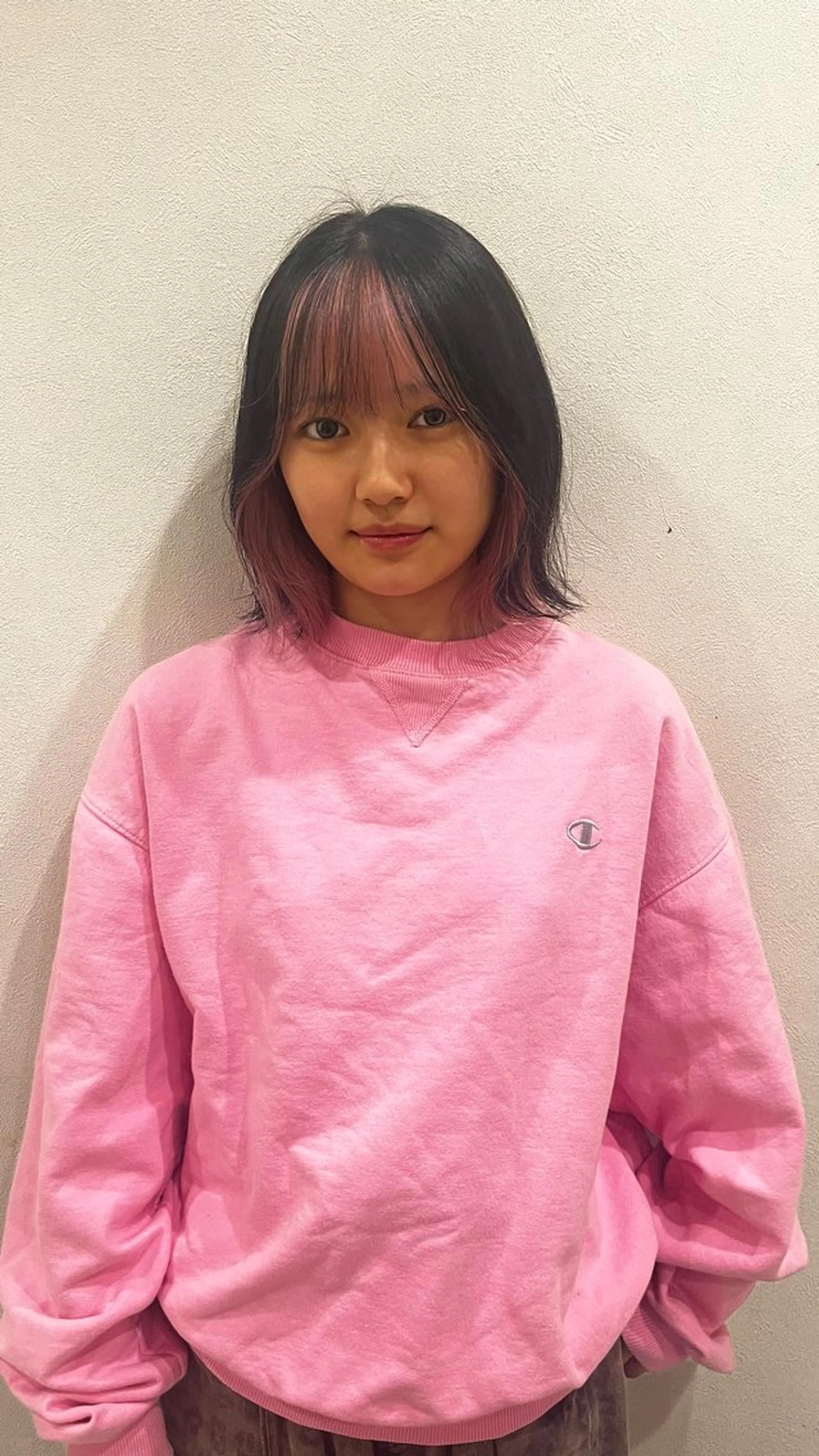 ミディアム カラー ヘアカラー トリートメント 福園 弘郁のヘアスタイル