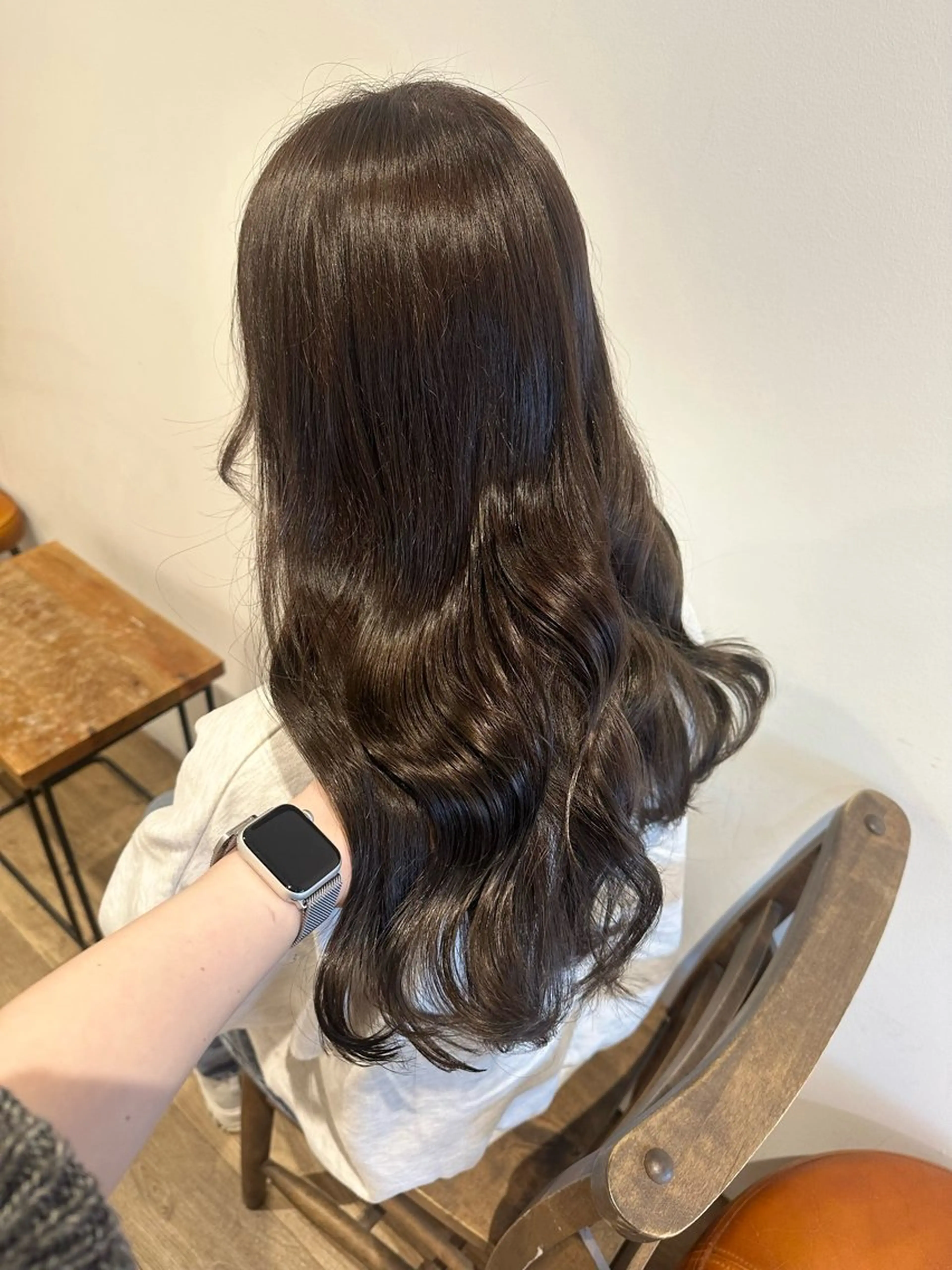 ロング カラー ヘアアレンジ カット ヘアカラー トリートメント himawari♡ 柔らかいカラーのヘアスタイル