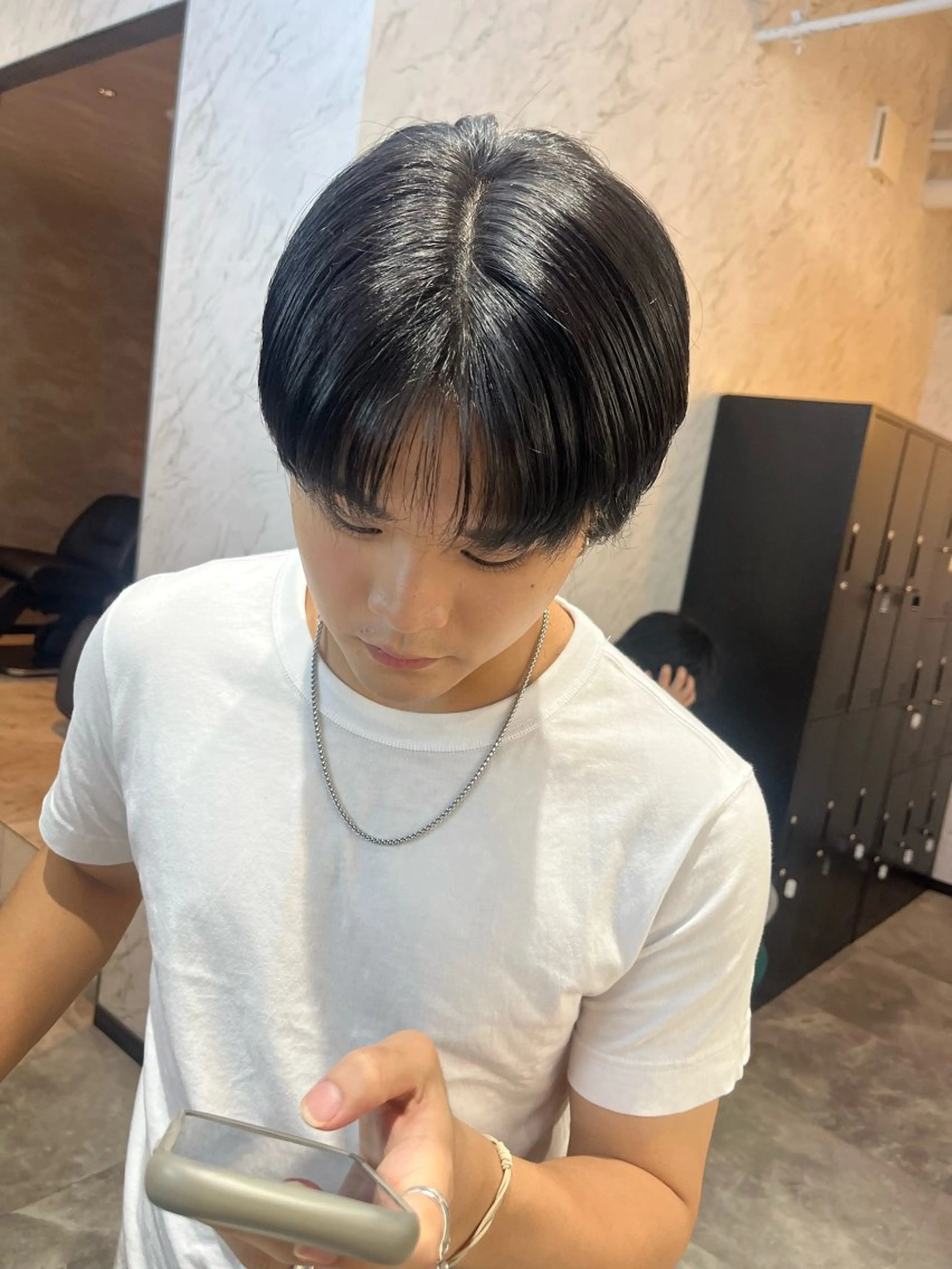 メンズ メンズ韓国風 HOMME    BLANCHE所属・札幌メンズスタイル SEIRAのヘアスタイル