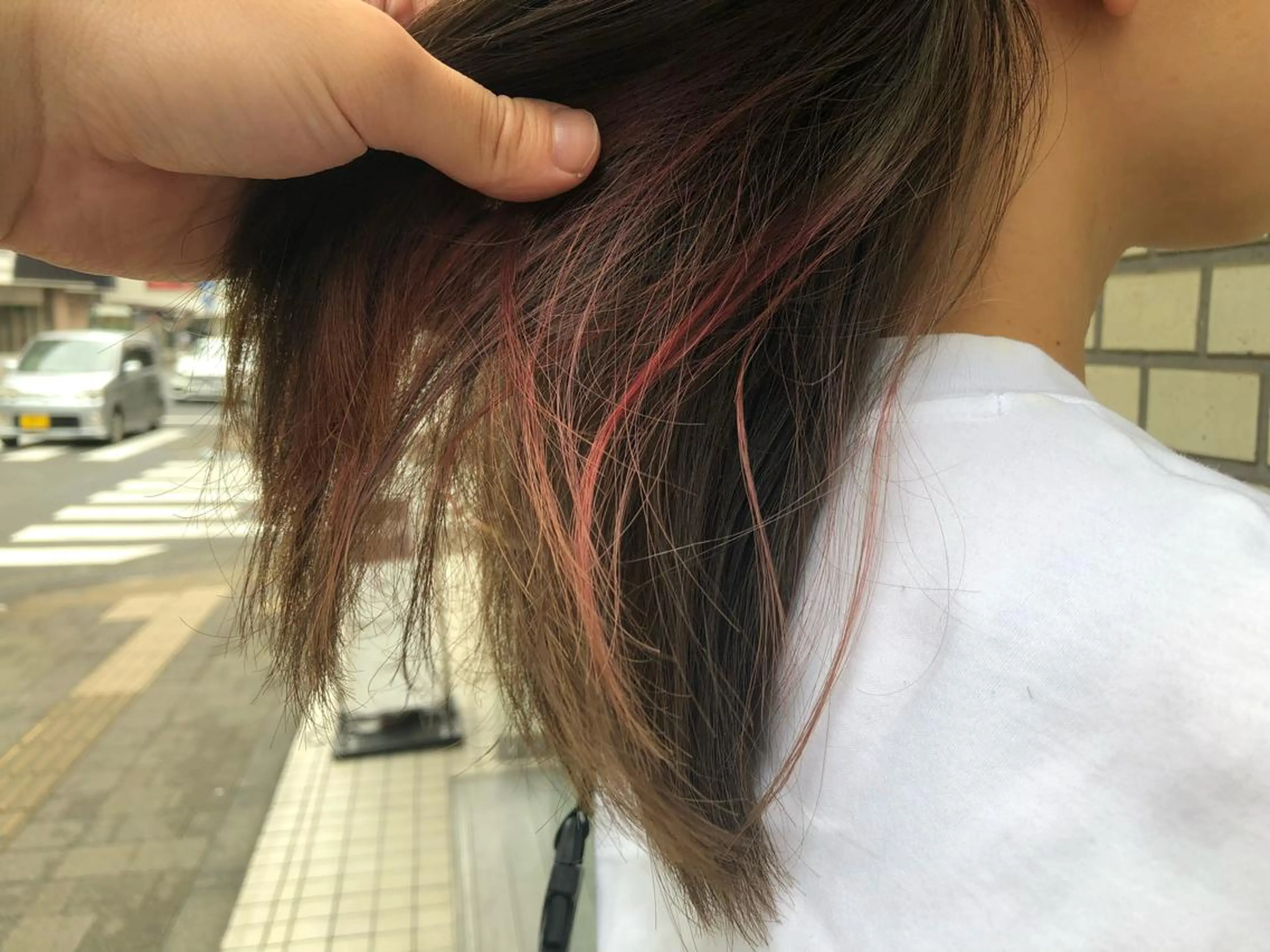 セミロング 韓国風デザイン 💐MIZUKI💐のヘアスタイル