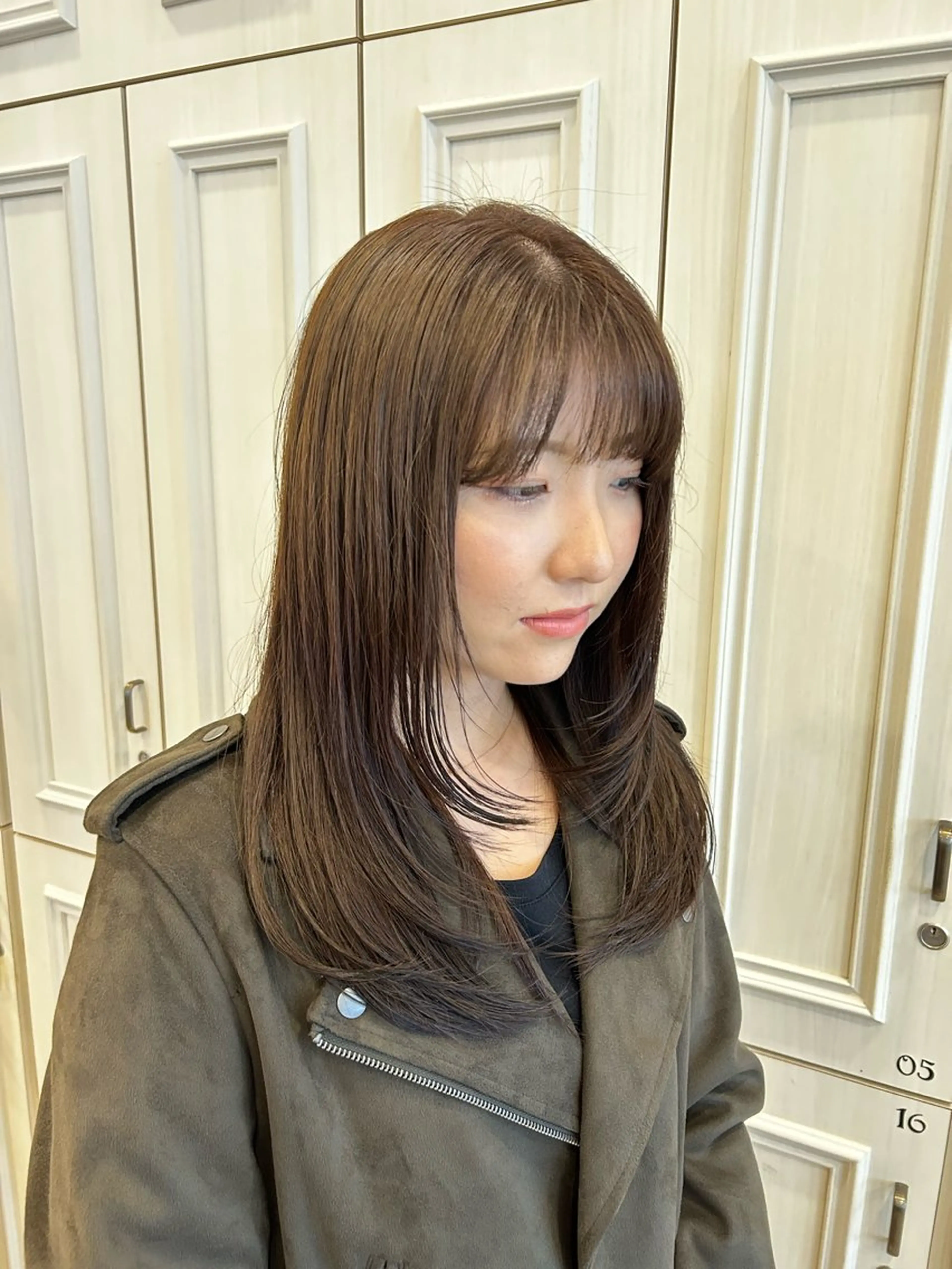 ロング La Blessグランサロン梅田店所属・梅田美容室/ブリーチ なし/レイヤーカットのヘアスタイル