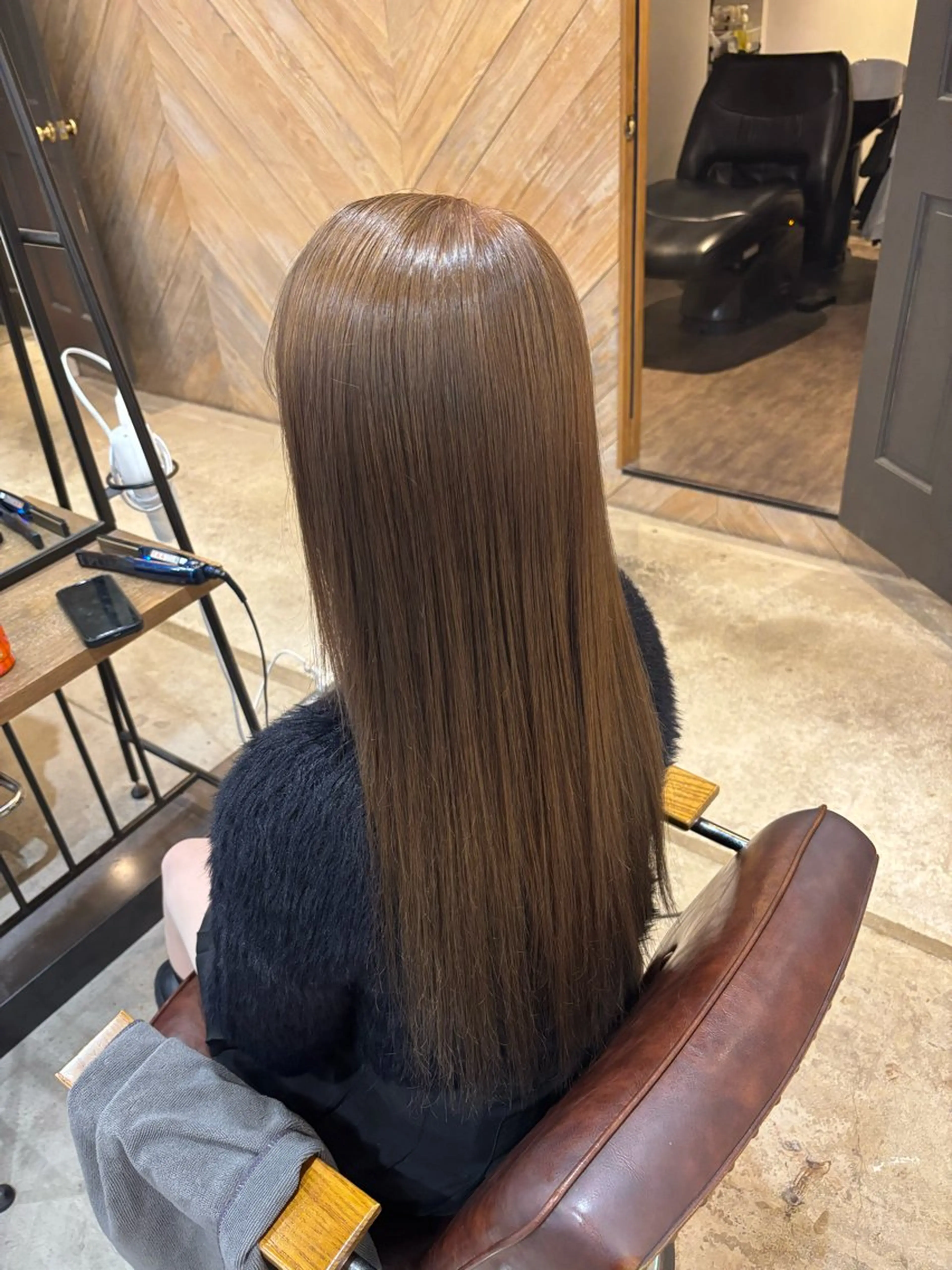ロング カラー タケムラ アオバのヘアスタイル