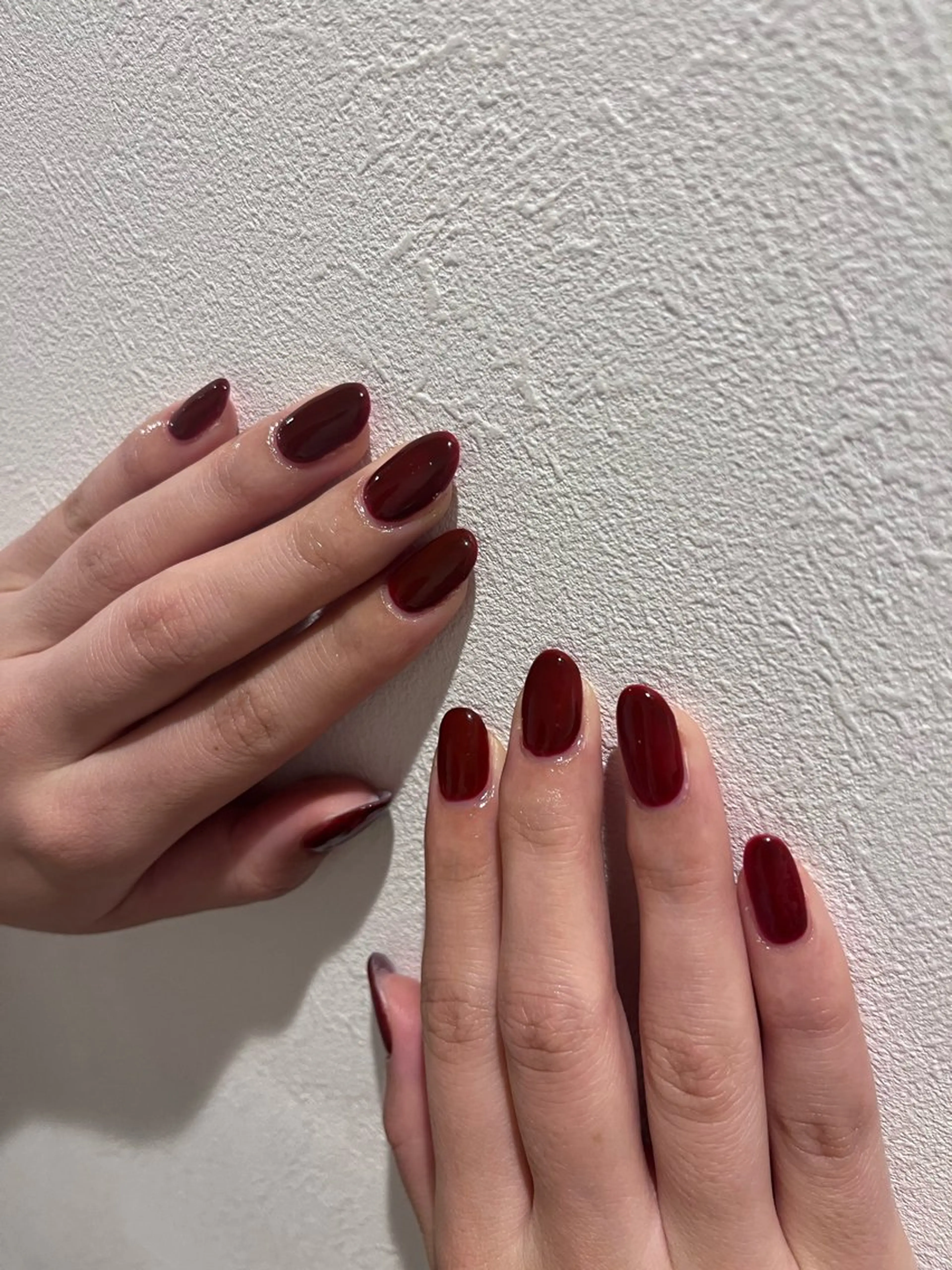 ネイル ワンカラーネイル ハンドネイル nalunail mikoのネイルデザイン