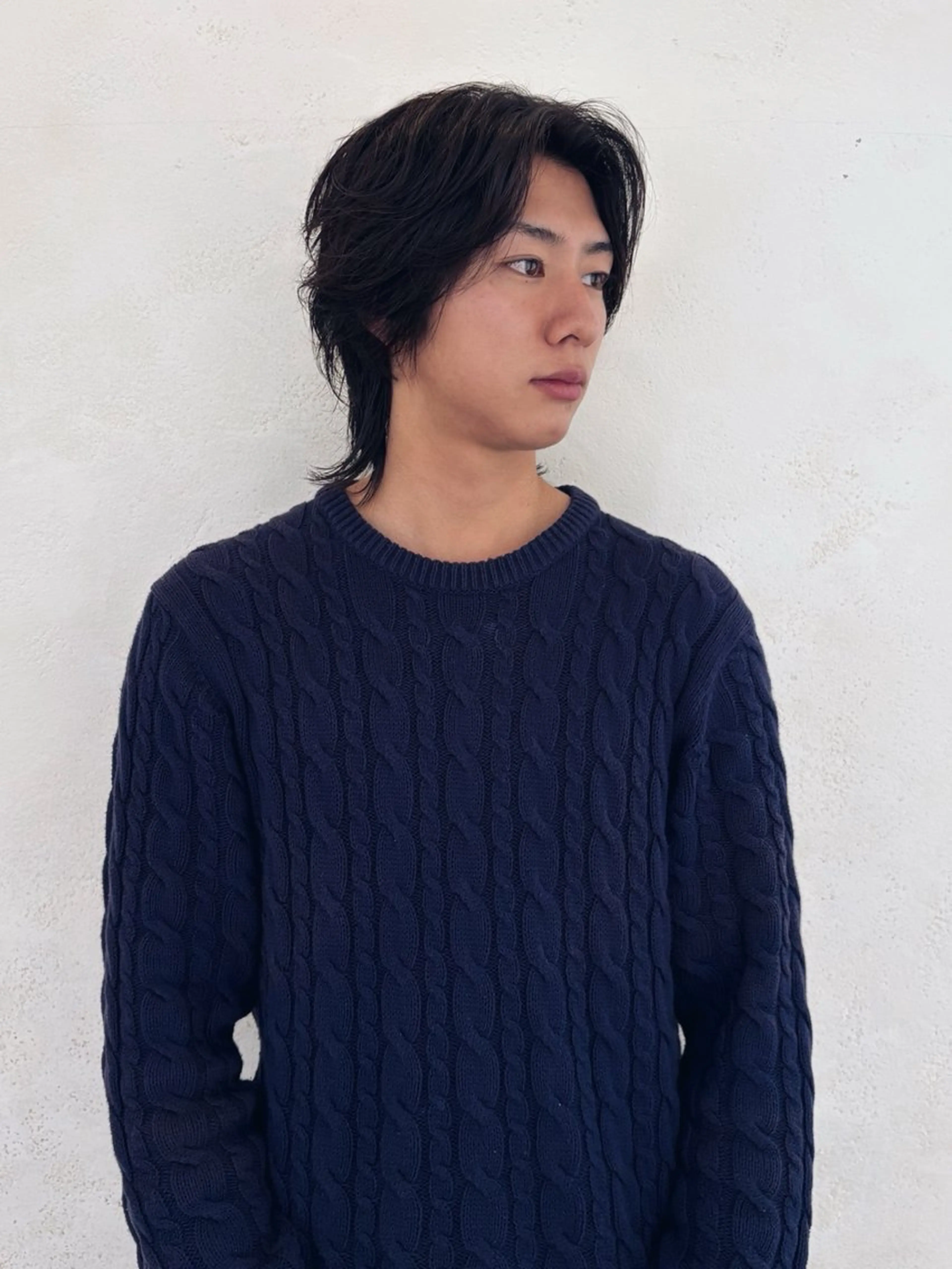 ショート メンズ メンズウルフカット レイヤーカット ウルフカット ARCHE南堀江所属・ARCHE南堀江 MENS専用のヘアスタイル