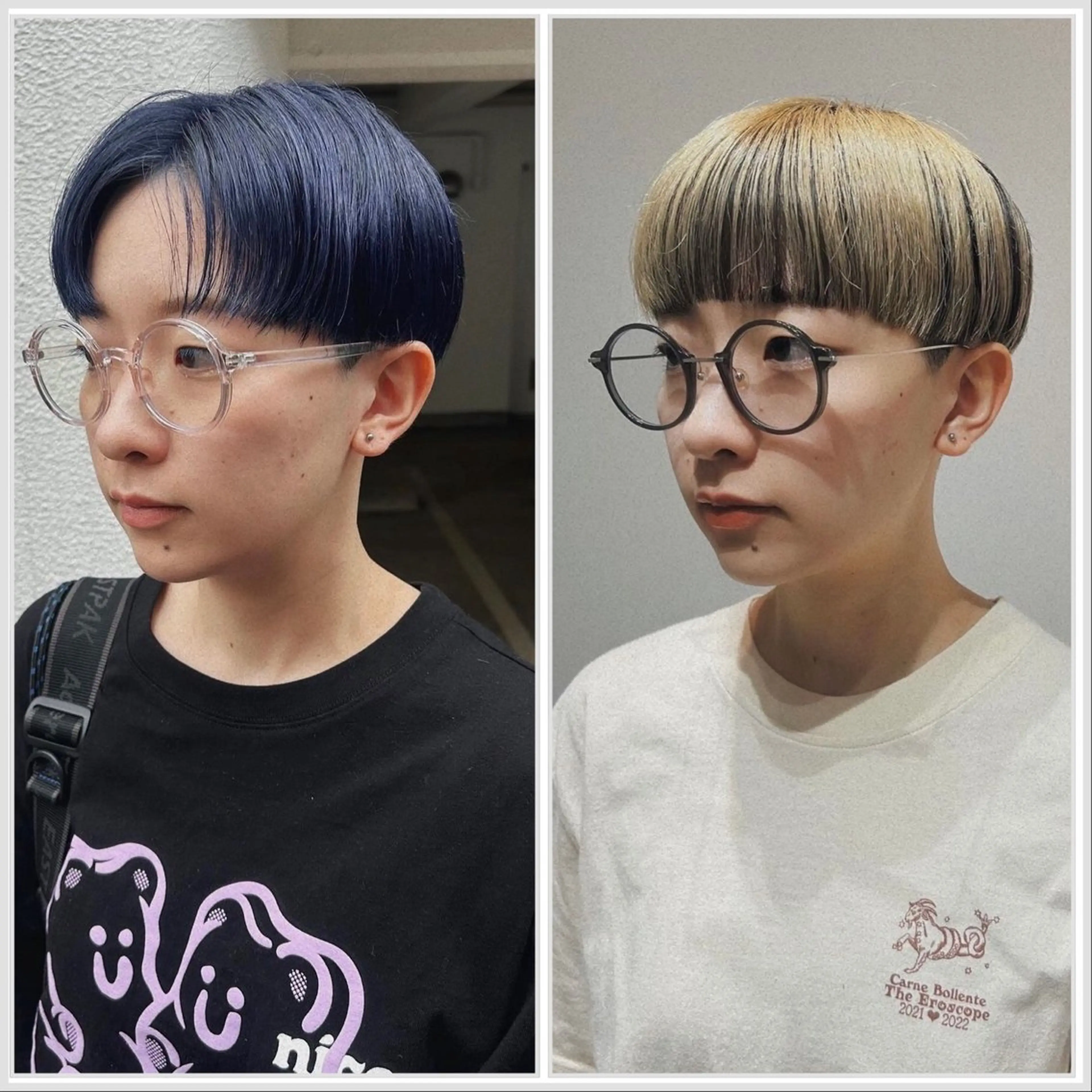 ショート カラー カット ヘアカラー 似合わせhair 〻 mikiのヘアスタイル