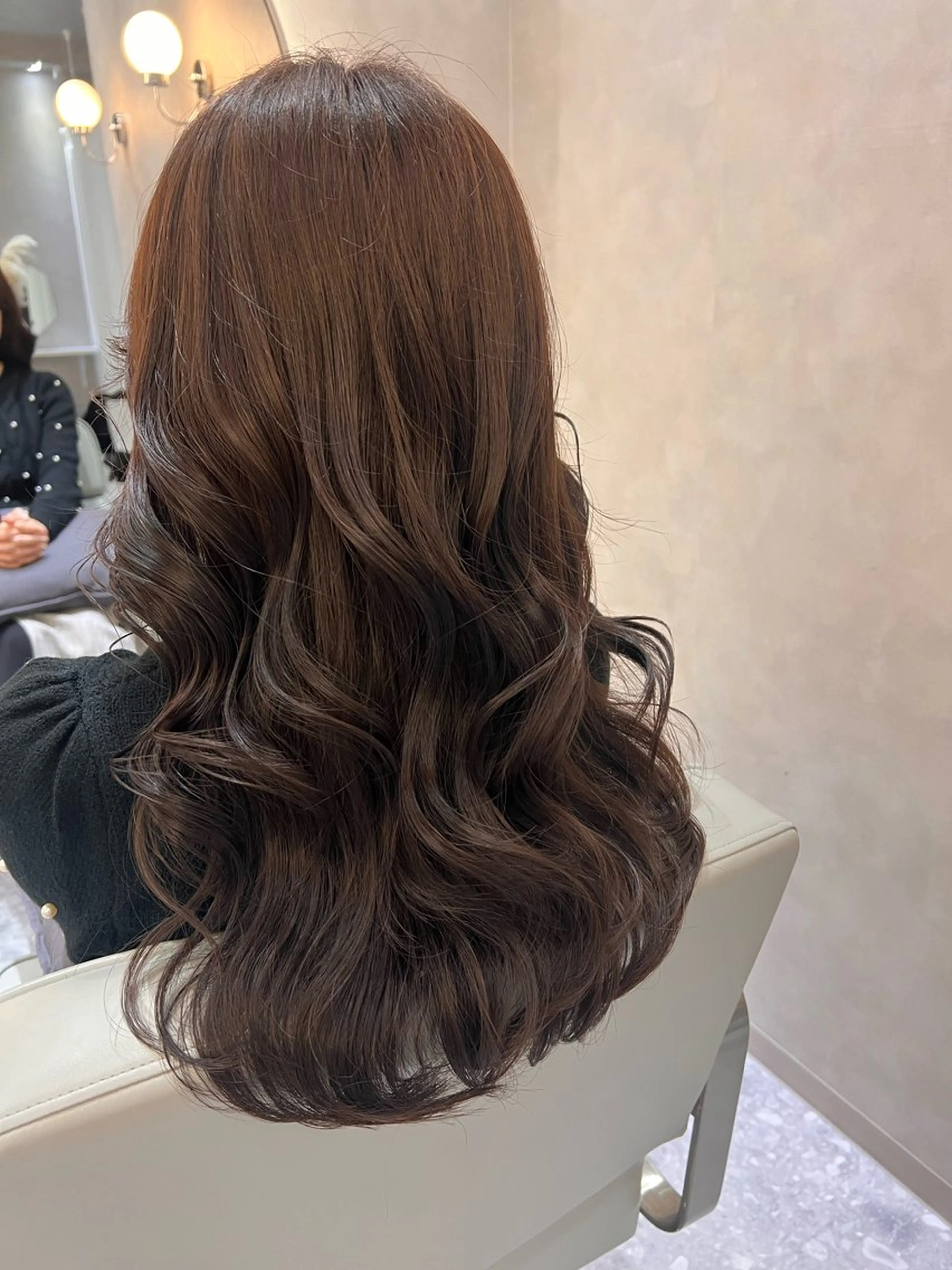 セミロング カラー ブラウンカラー カット ヘアカラー トリートメント 💎透明感カラー/ 韓国ヘア💎KANAのヘアスタイル