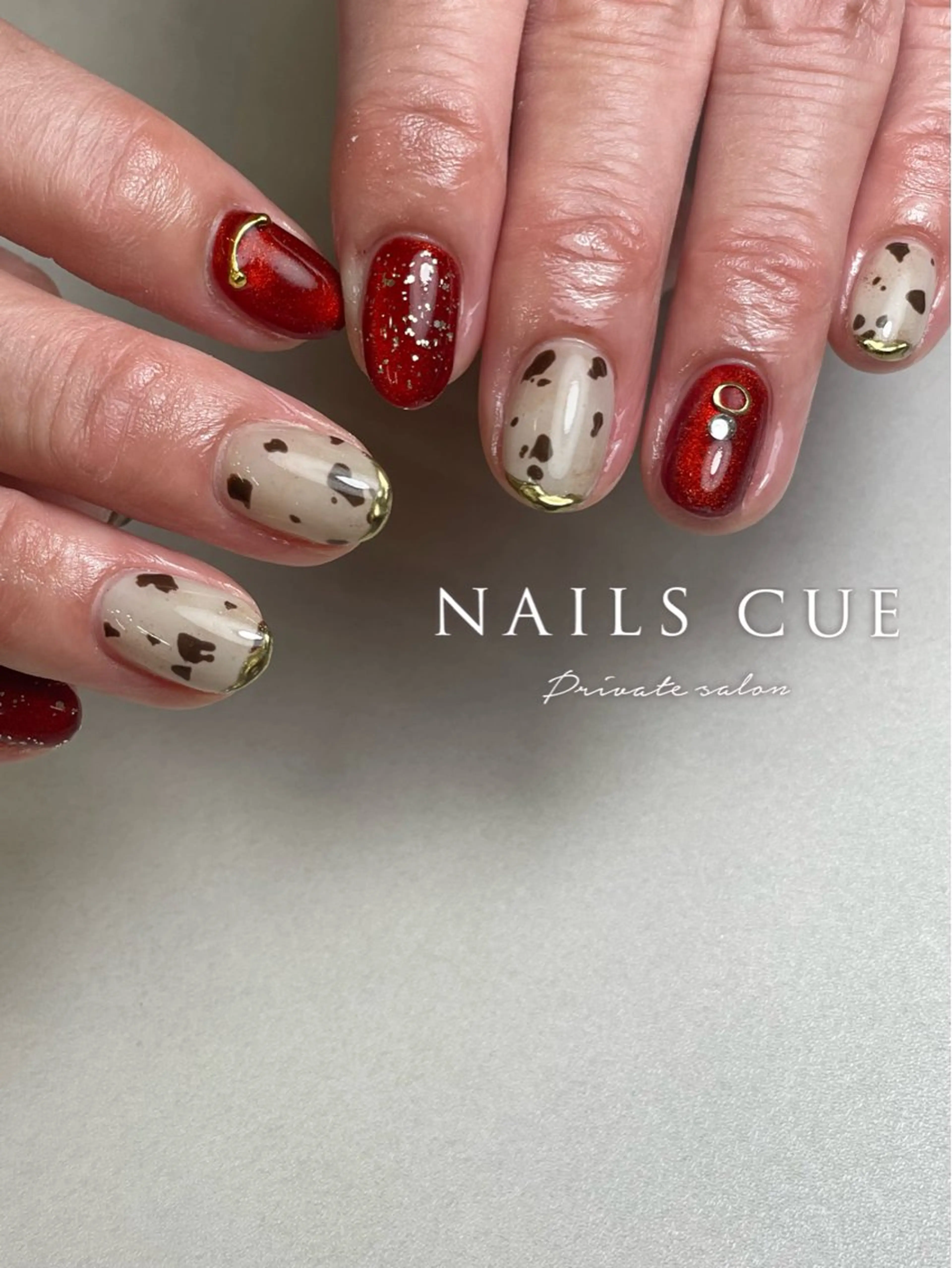 ネイル NAILS CUE Manaのネイルデザイン
