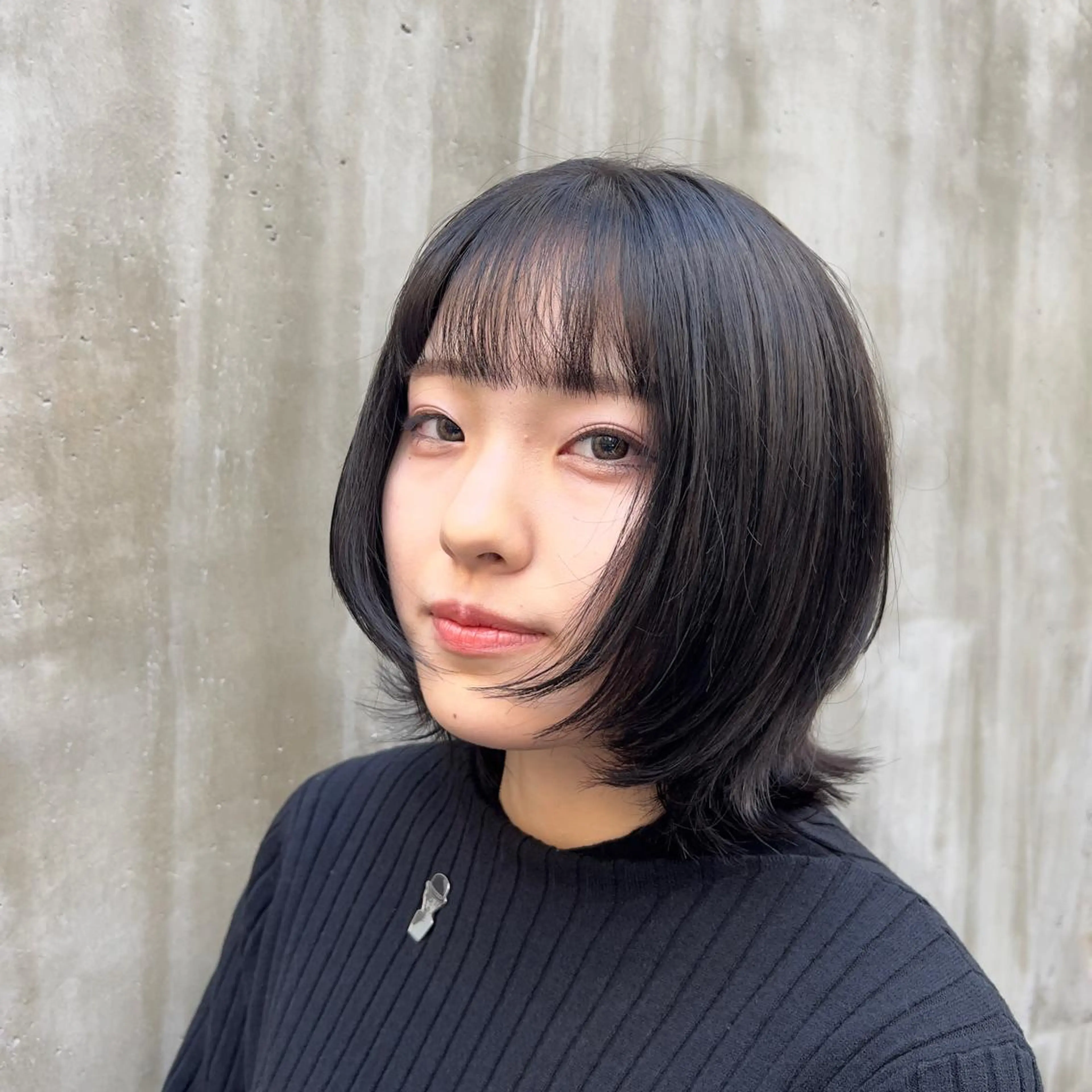 ミディアム ボブ ウルフカット ウルフボブ 🍇おぐら めぐみ🍇のヘアスタイル