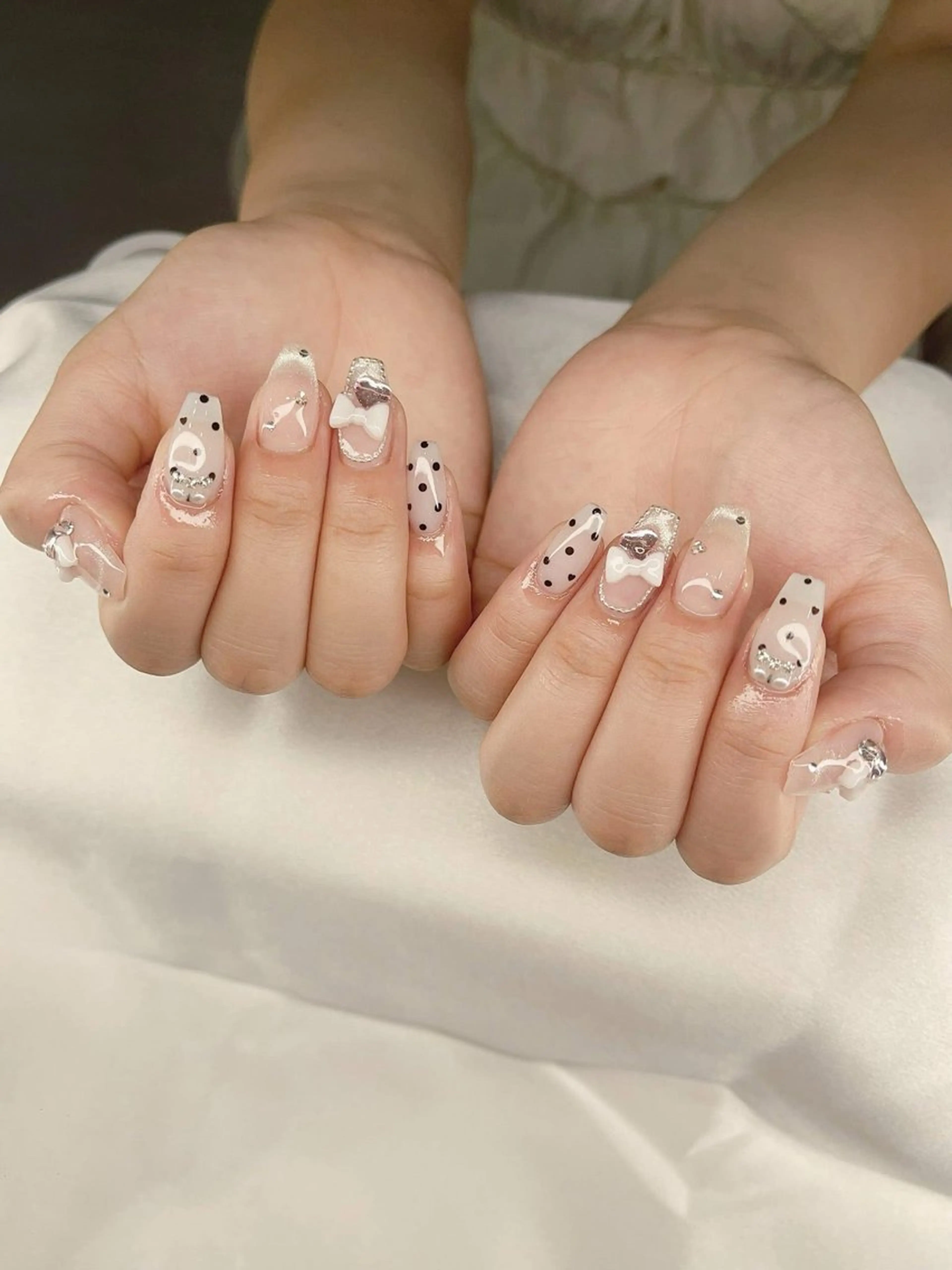 ネイル アニマル柄 オーロラネイル チークネイル フラッシュネイル ジェルネイル ハンドネイル T.A Nail Salon所属・T.A Nail Salonのその他イメージ