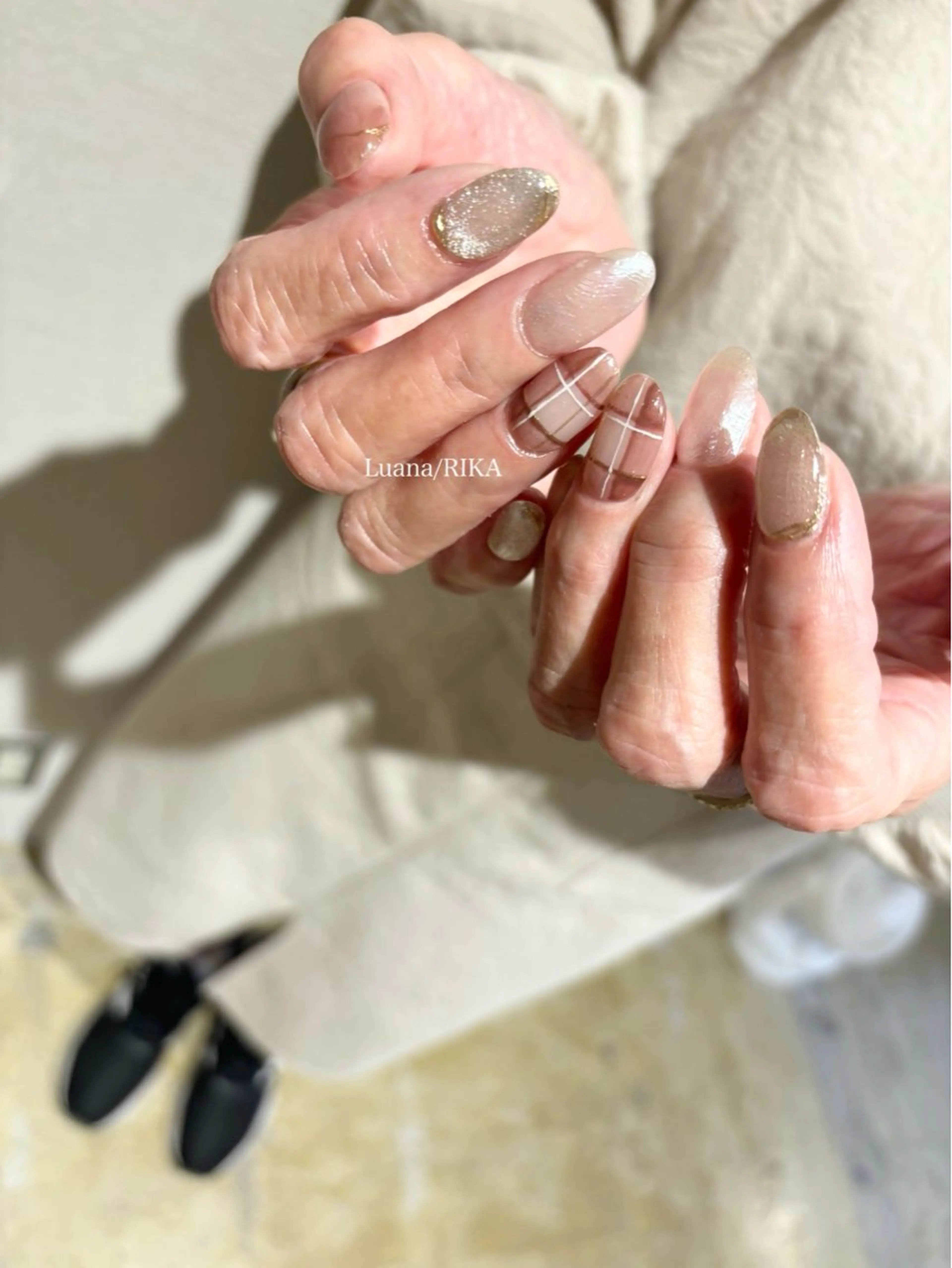 ネイル ハンドネイル Nail Salon Luana Rikaのネイルデザイン