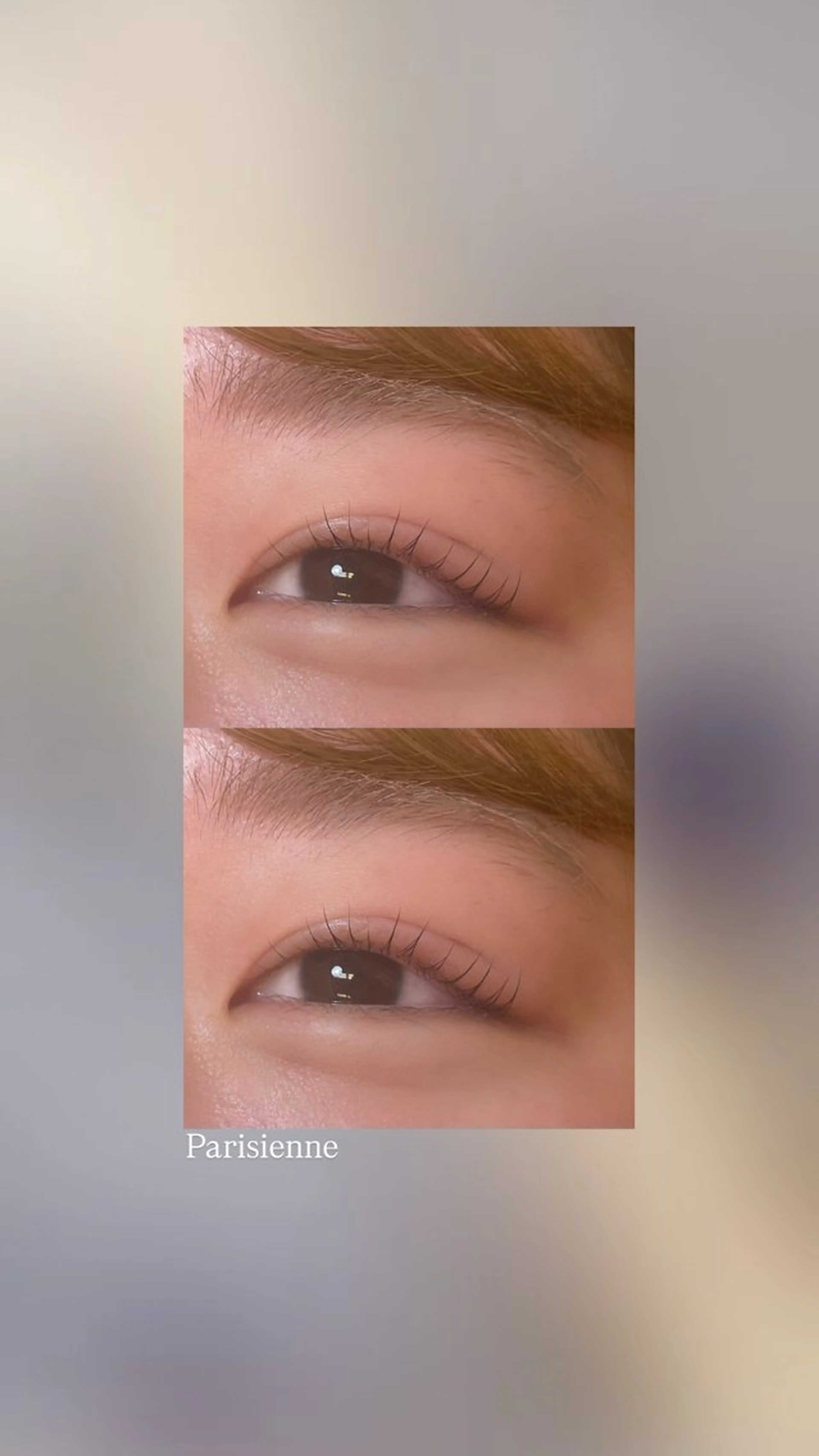 マツエク・マツパ パリジェンヌラッシュリフト e.f所属・e.f hiyoriのマツエク・マツパデザイン