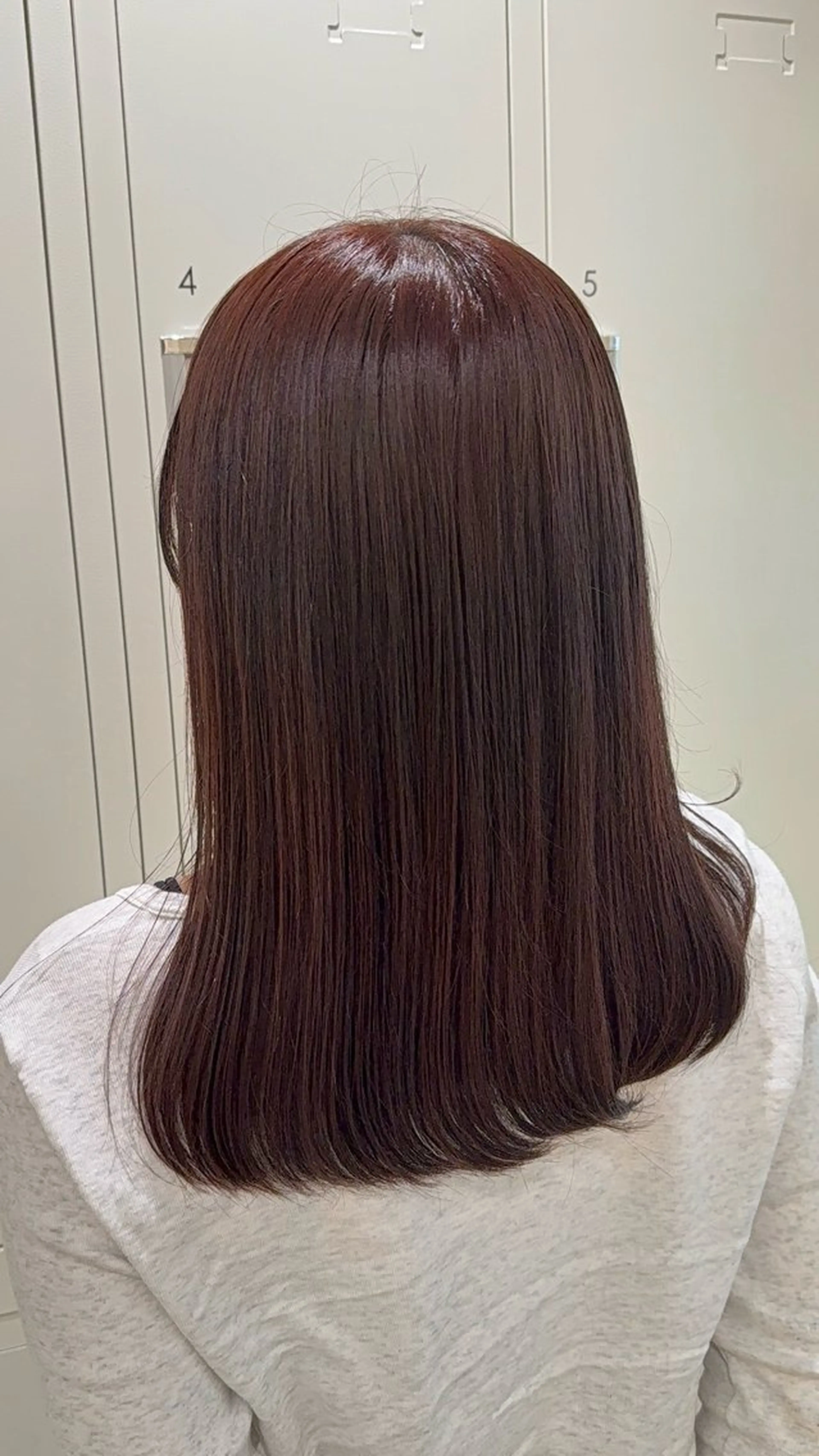 セミロング ヘアカラー ハイトーン/暖色⭐️ 💖石川町sayaのヘアスタイル