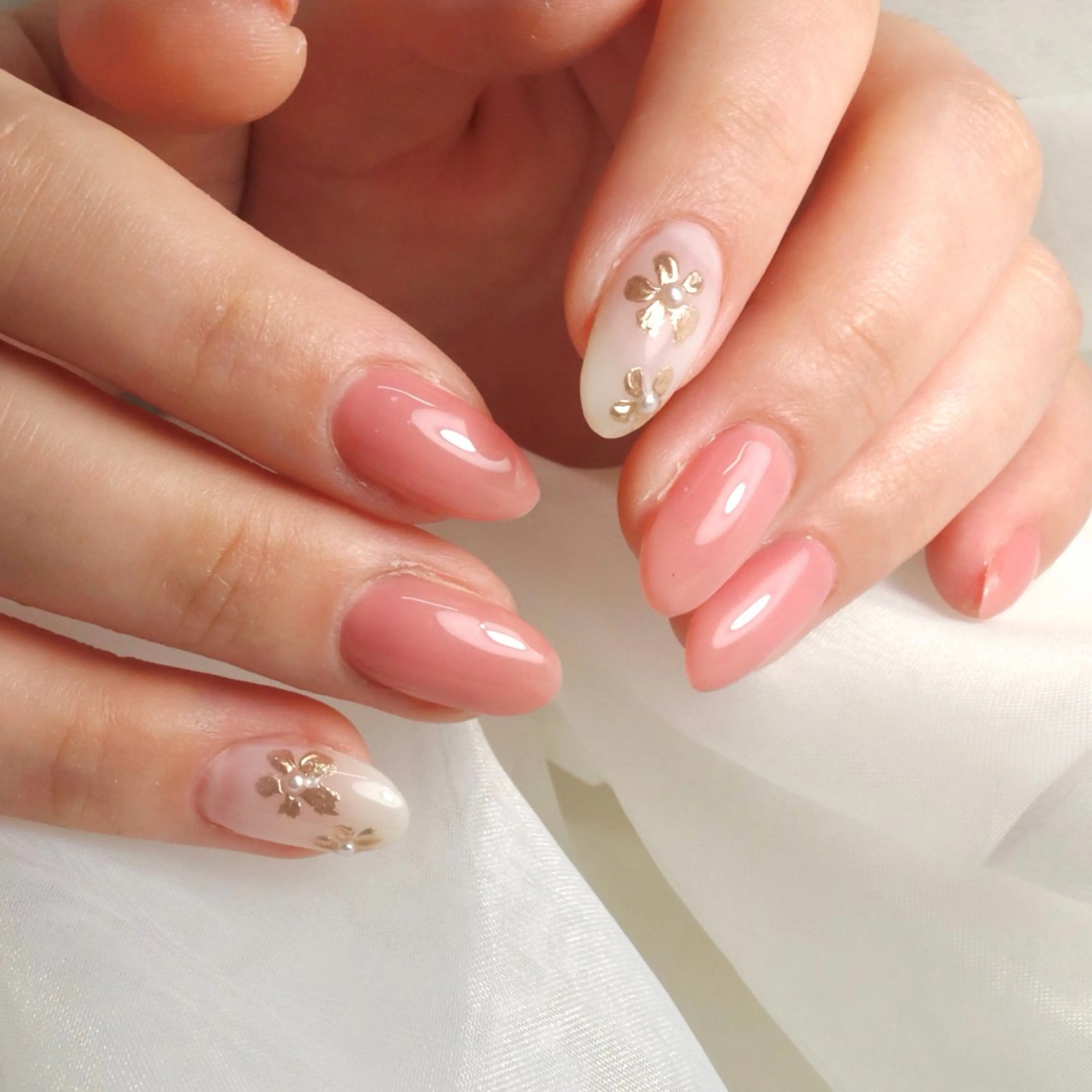 【初回オフ無料】シンプル2本アート ¥6500→5500の写真