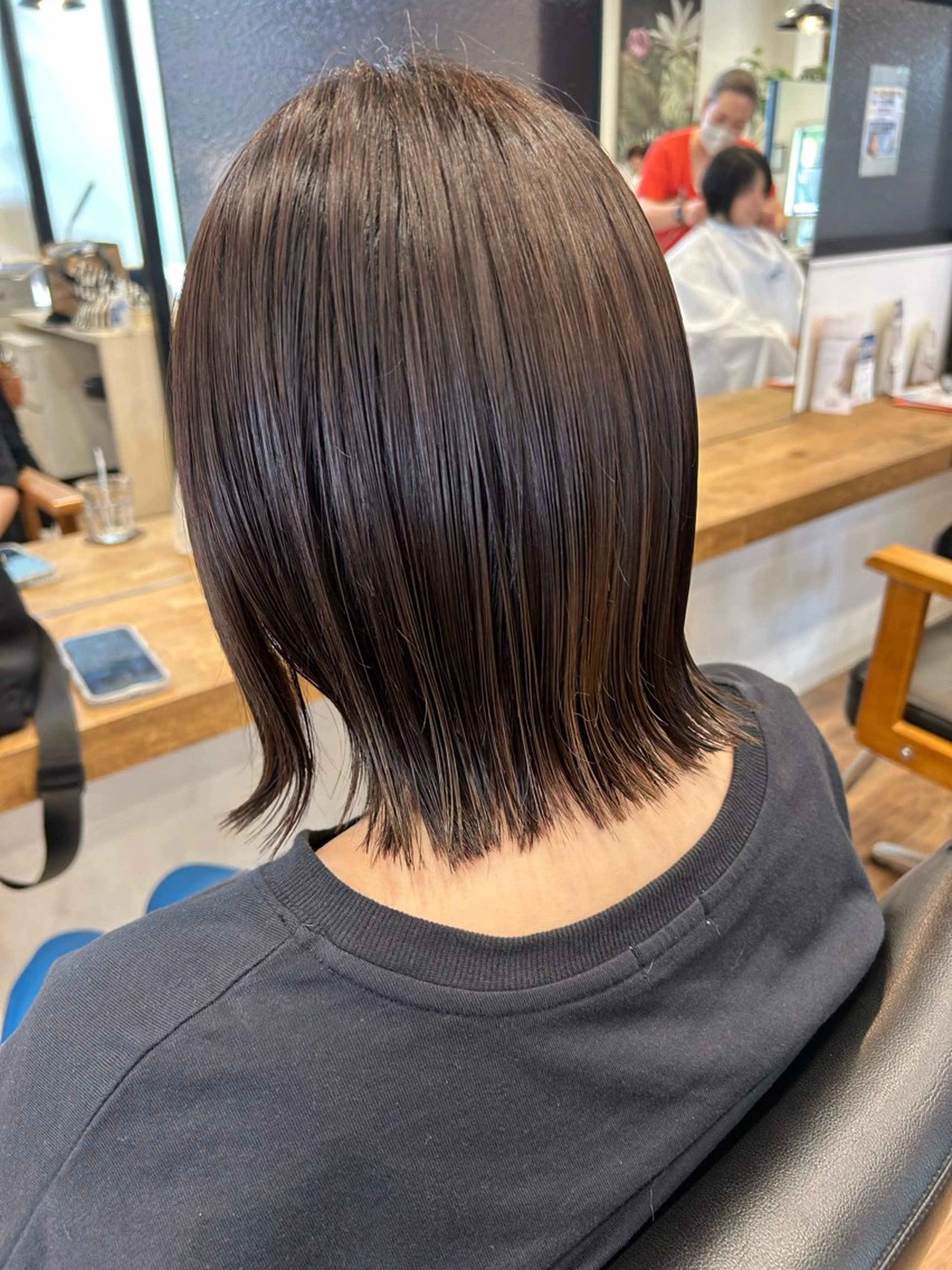 ミディアム カット 美容しょうへいの店所属・吉川 茉由子のヘアスタイル