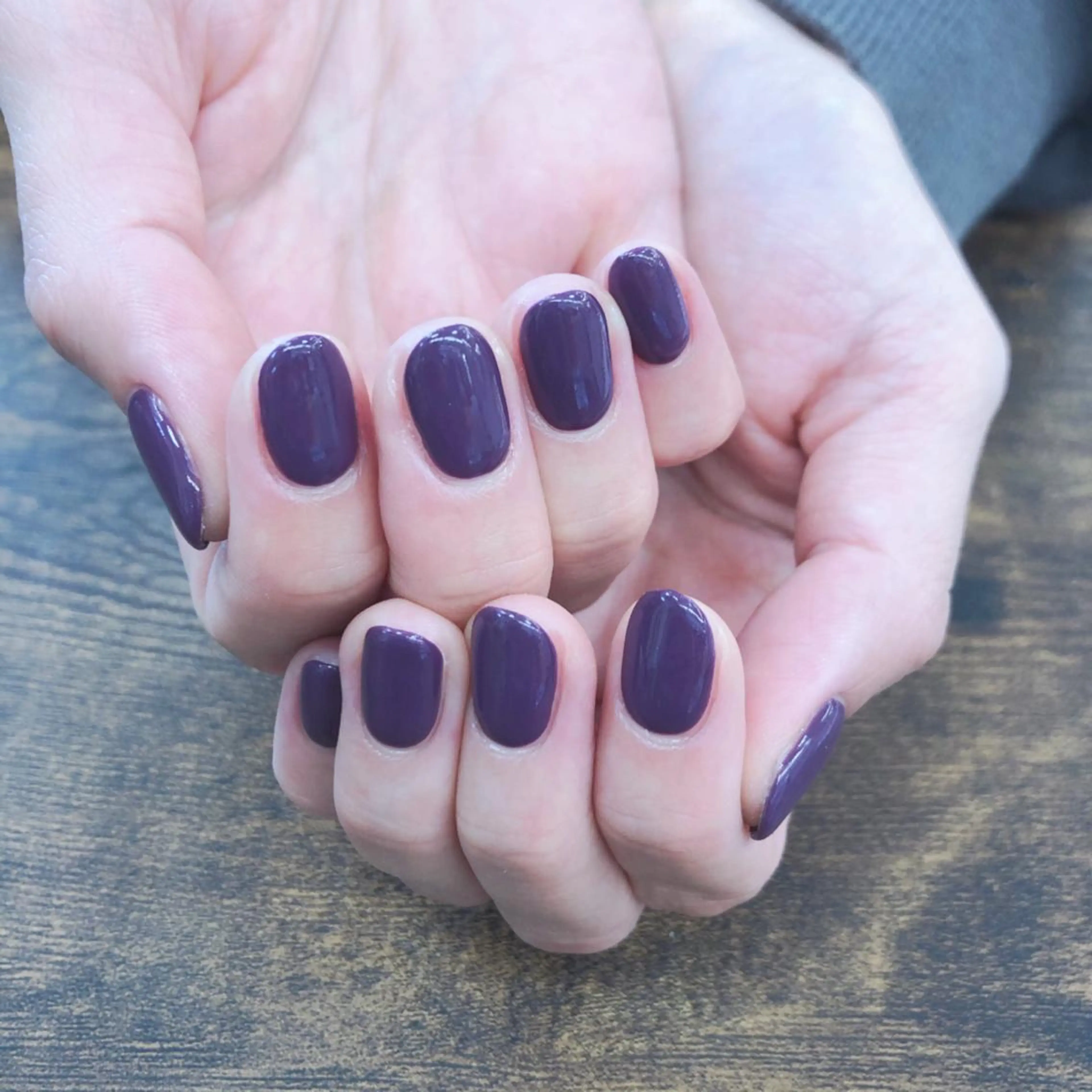 ネイル ワンカラーネイル ハンドネイル ueki junのネイルデザイン