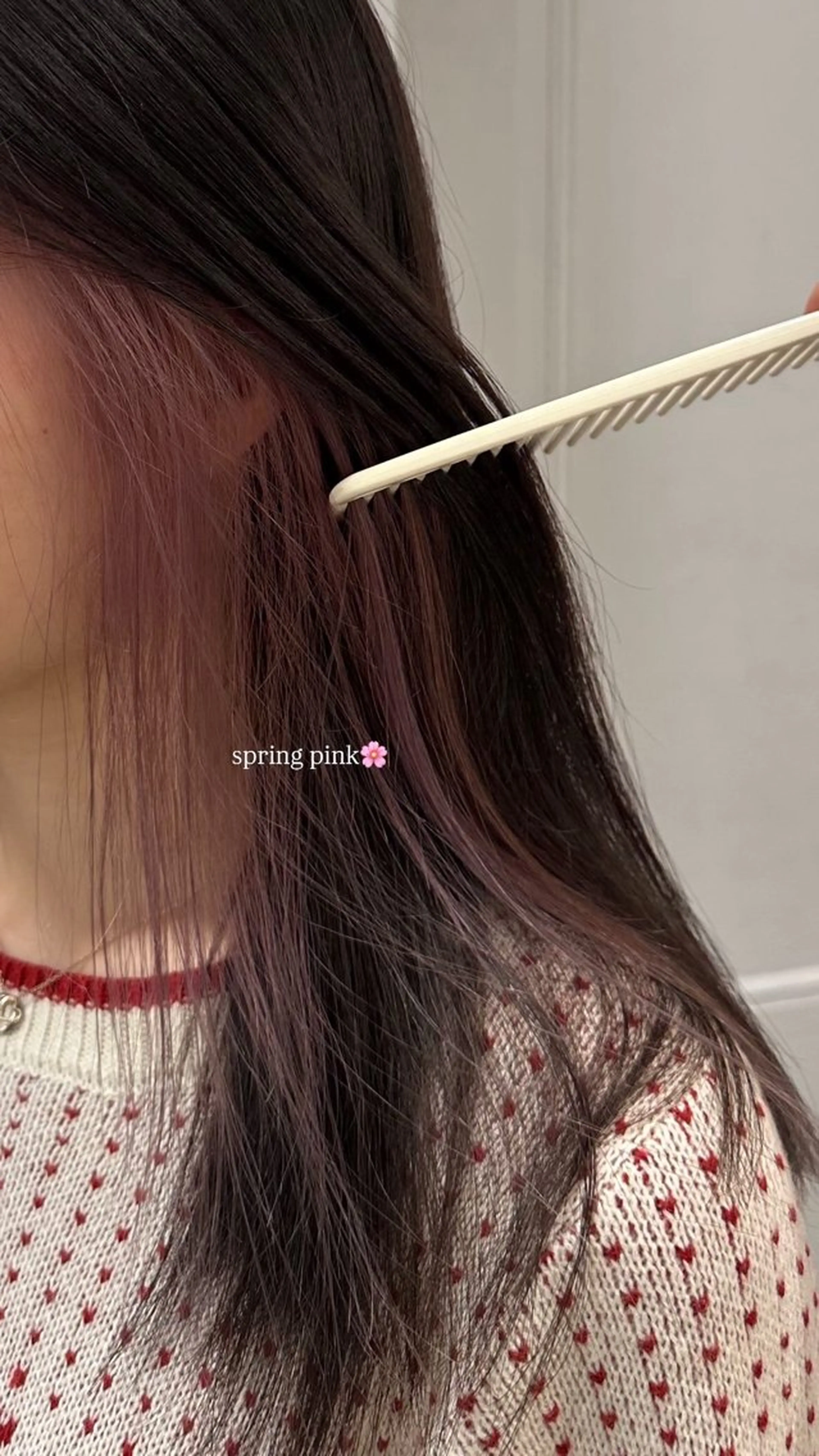 ミディアム カラー ヘアカラー Lomalia Rukaのヘアスタイル