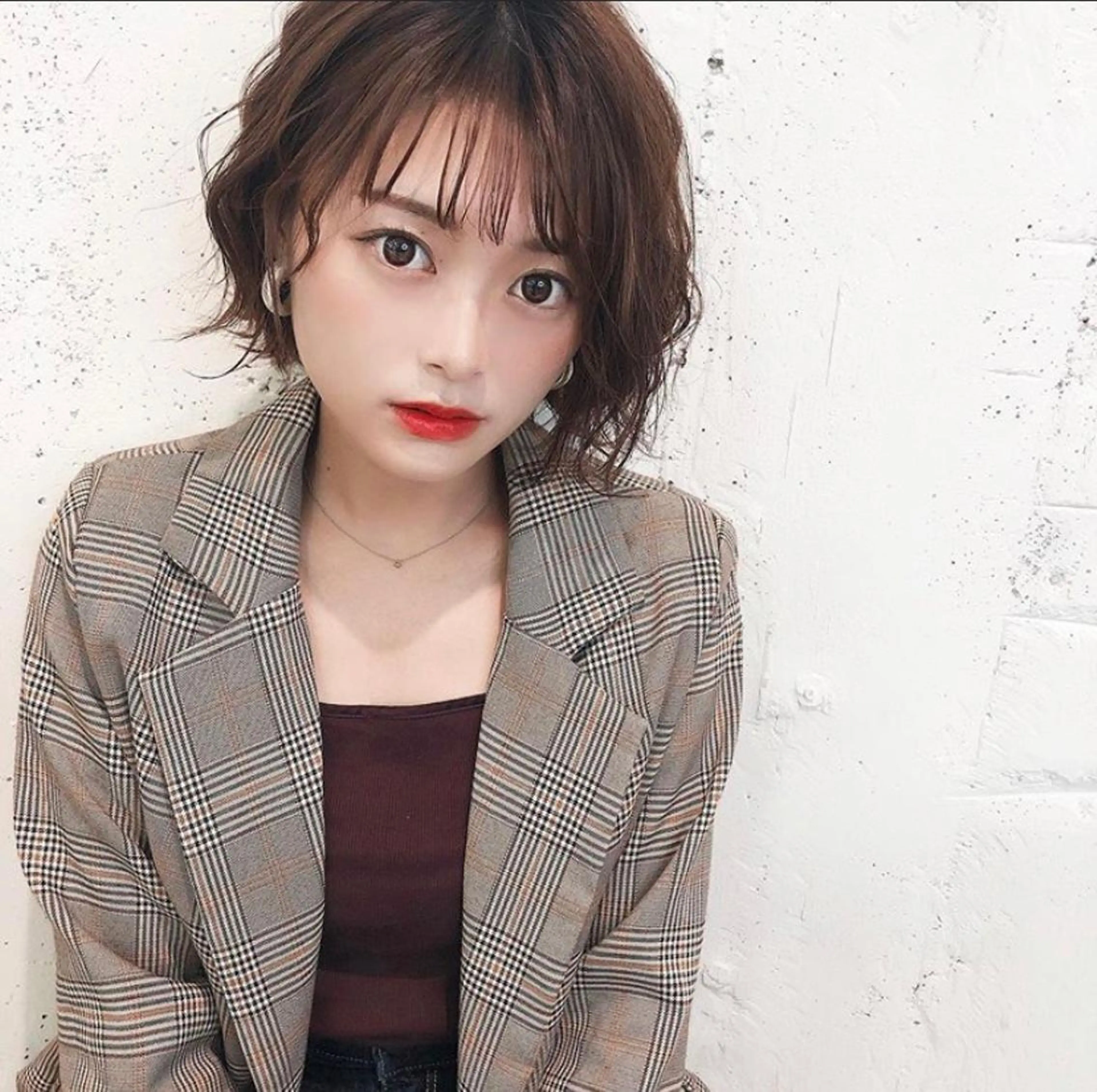 ショート 🦋ミルクティーベー ジュ🦋mayukiのヘアスタイル