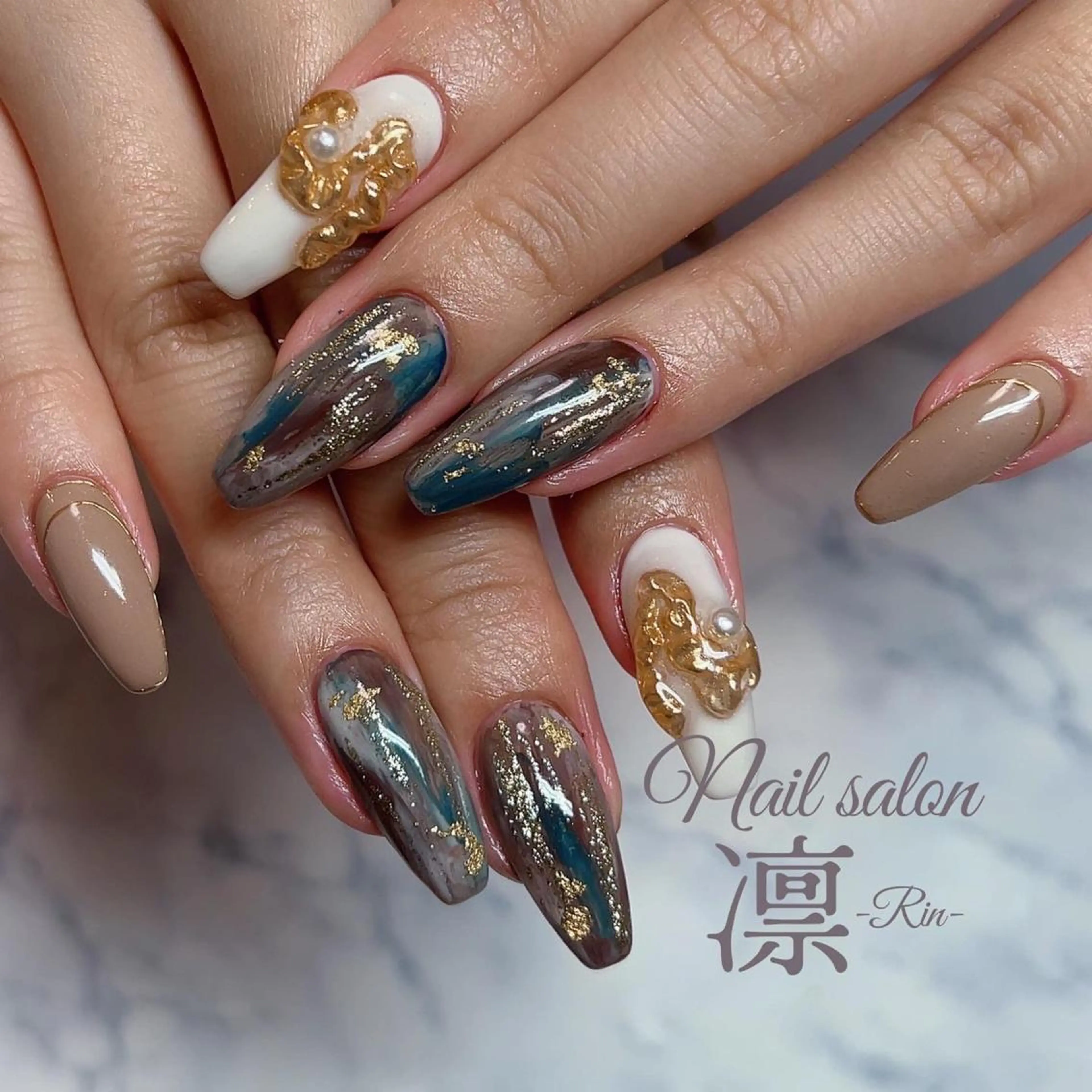 ネイル ジェルネイル private salon凛のネイルデザイン