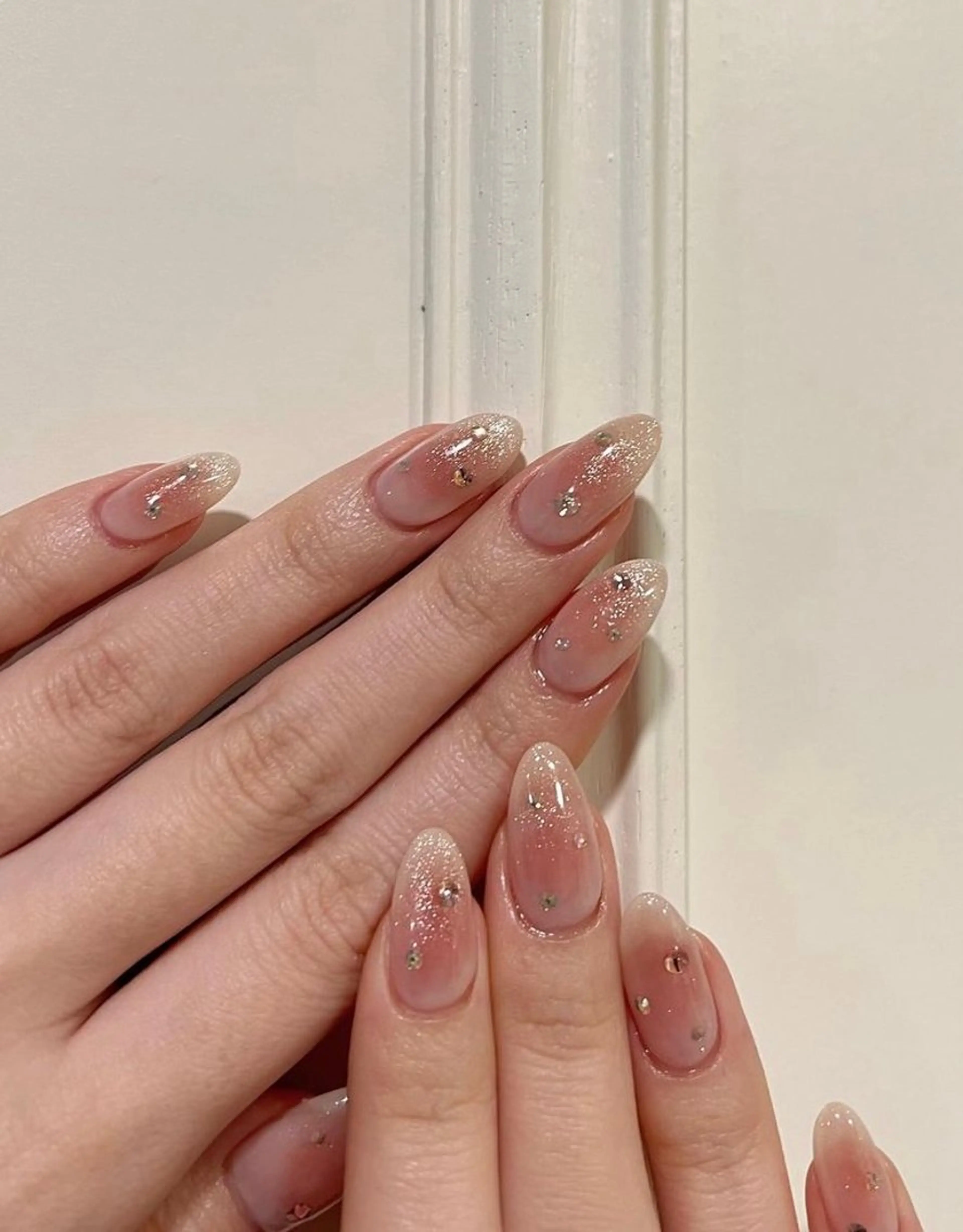 ネイル チークネイル マグネットネイル ハンドネイル Nail Jolie所属・Nail Jolieのネイルデザイン