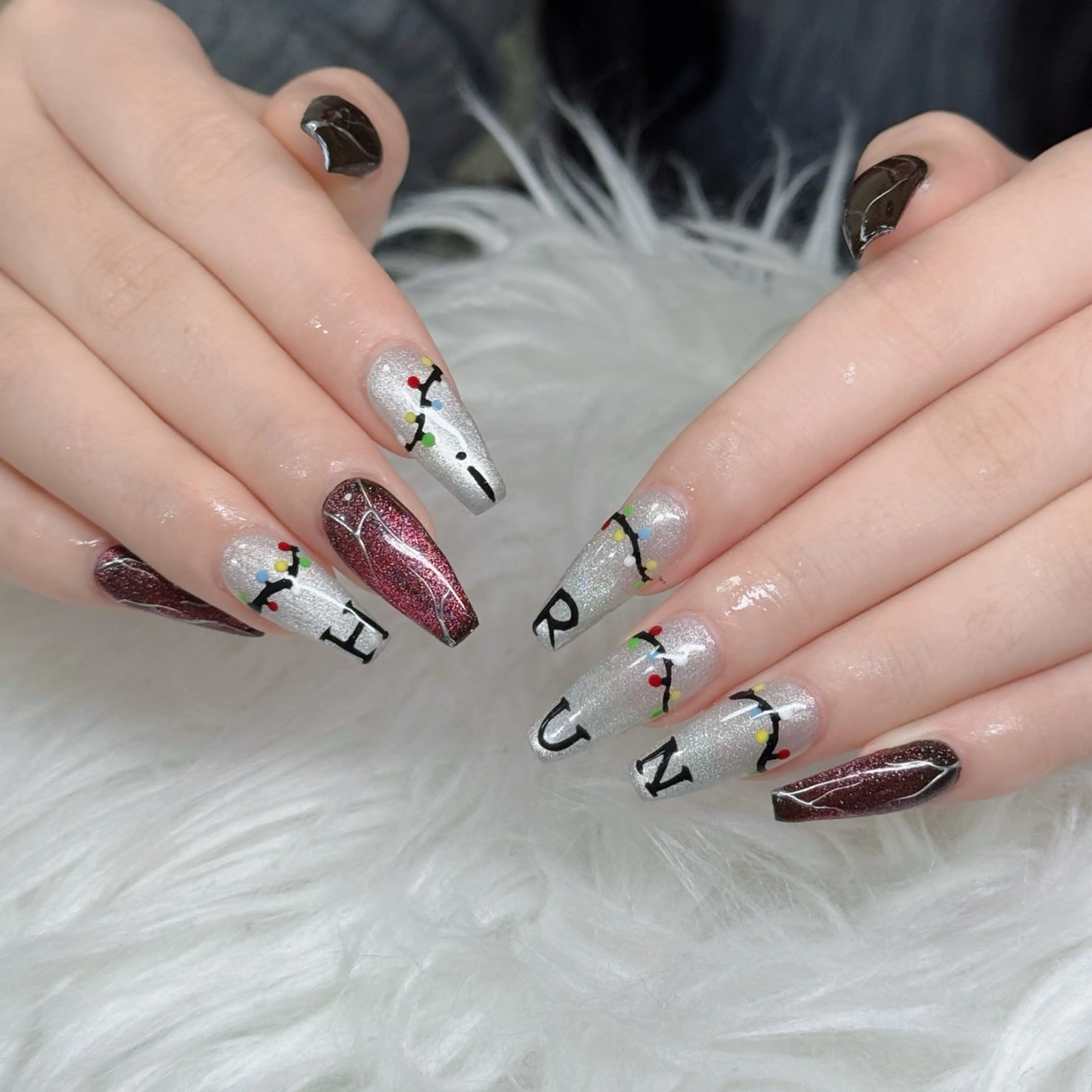 ネイル フットネイル フレンチネイル グラデーション 韓国ネイル ロングネイル ハンドネイル Hani Nail Salonのネイルデザイン