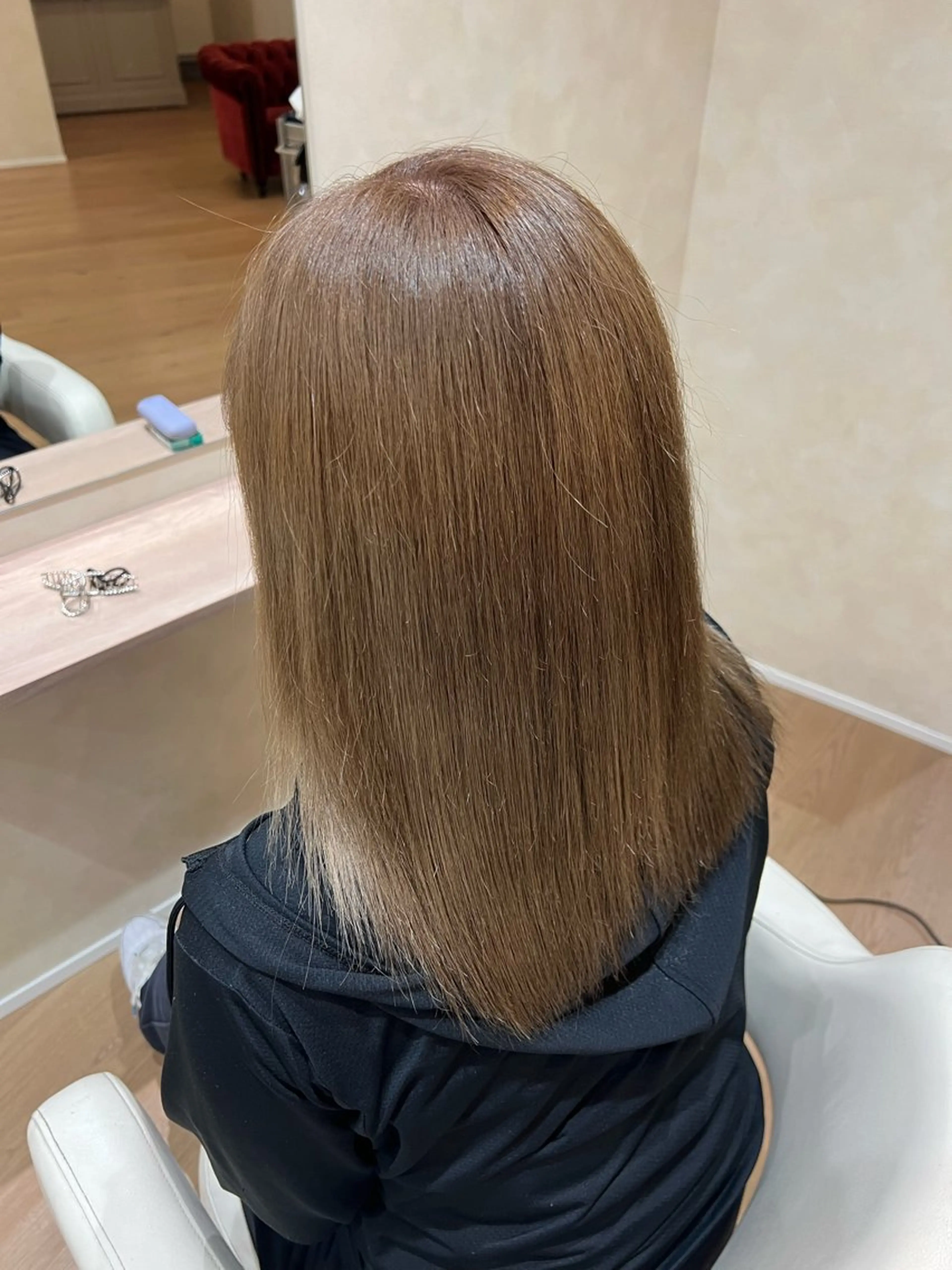 セミロング カラー ヘアカラー Japanデザイナーズアカデミー所属・AVANCE. 玉置日向我のヘアスタイル