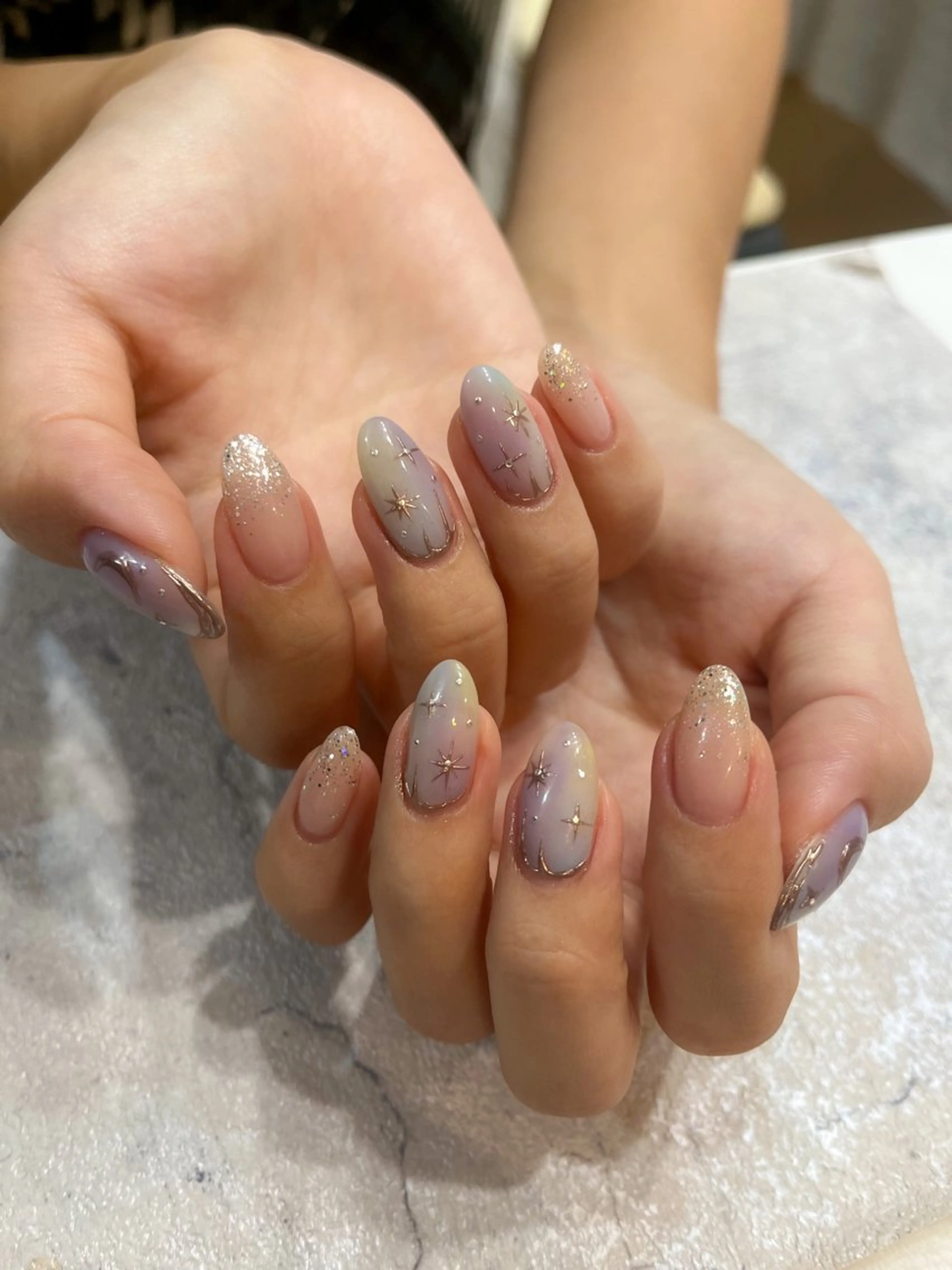 ネイル ハンドネイル 黒沢 直子のネイルデザイン