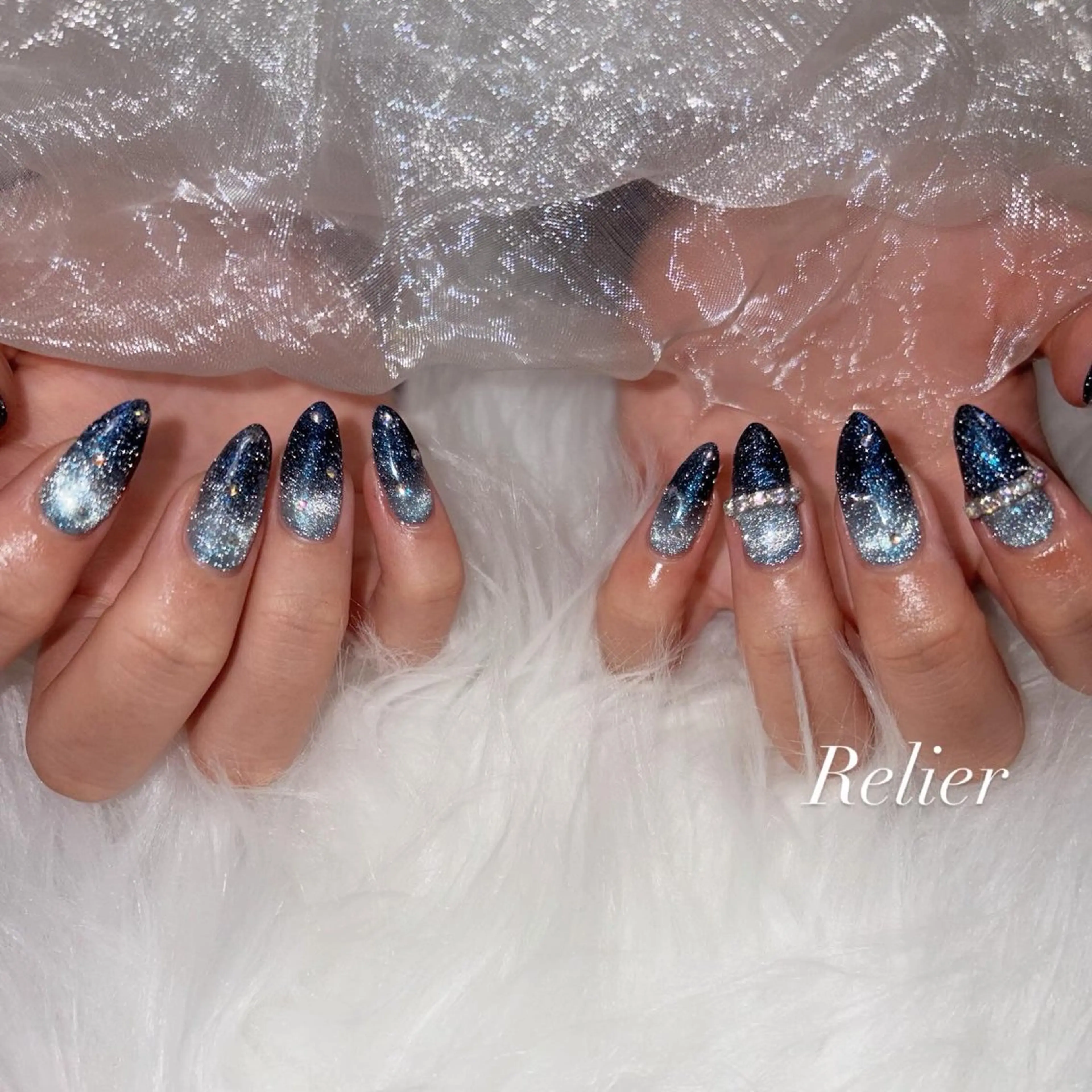ネイル グラデーション ハンドネイル Relier Airiのネイルデザイン