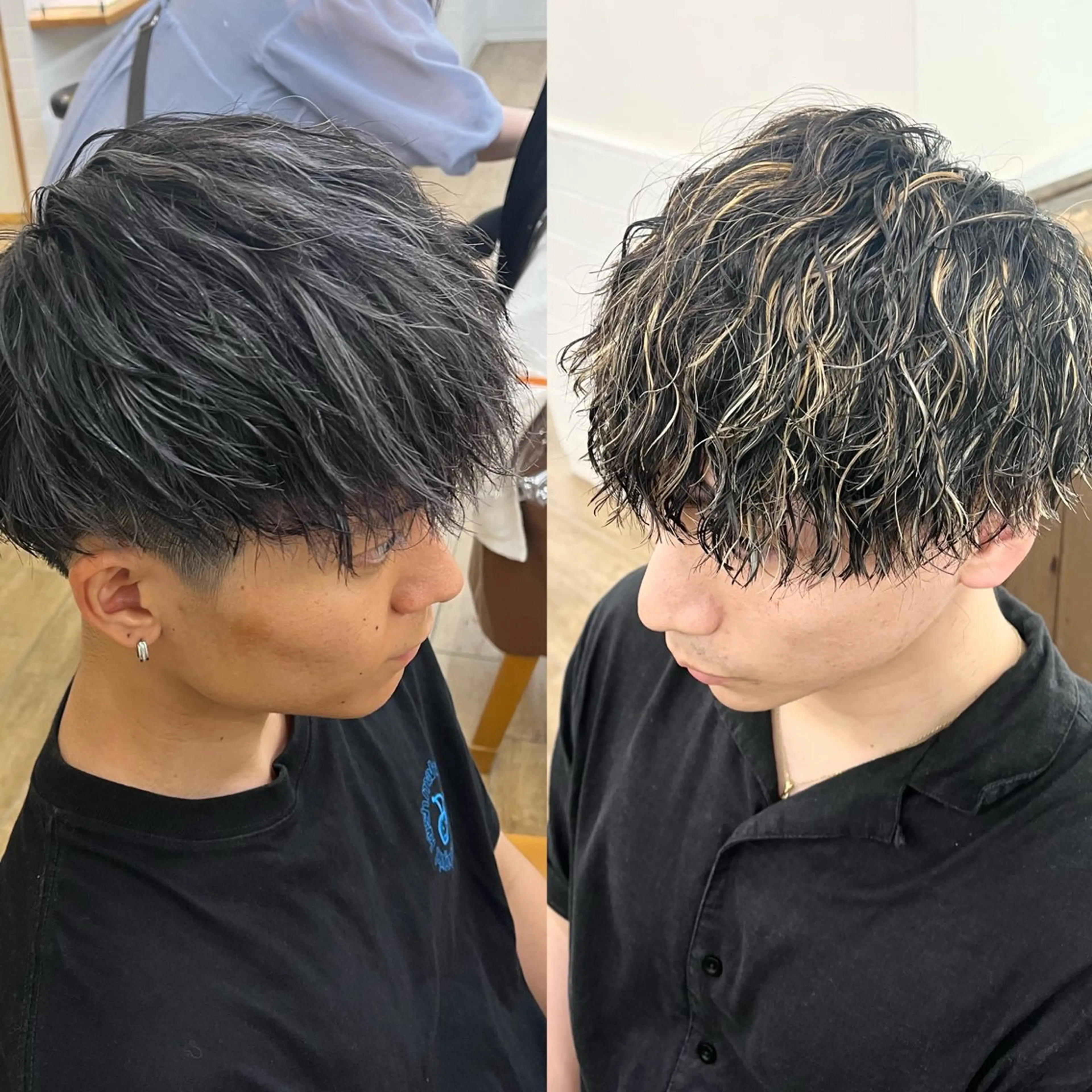カラー パーマ メンズ ✨メンズパーマ特化 アリサ✨のマツエク・マツパデザイン