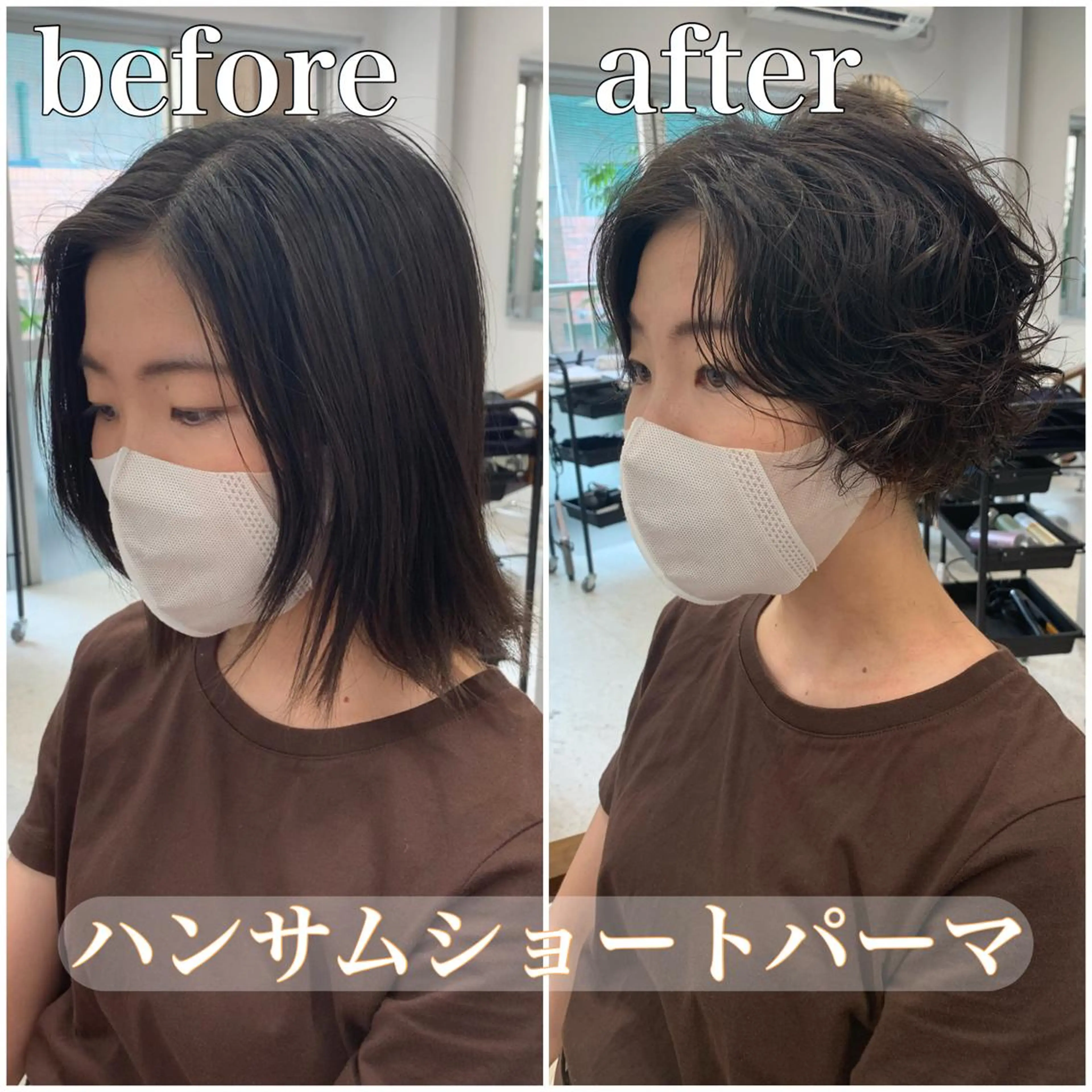 ショート ショート、ボブ特化 長島智彦のヘアスタイル