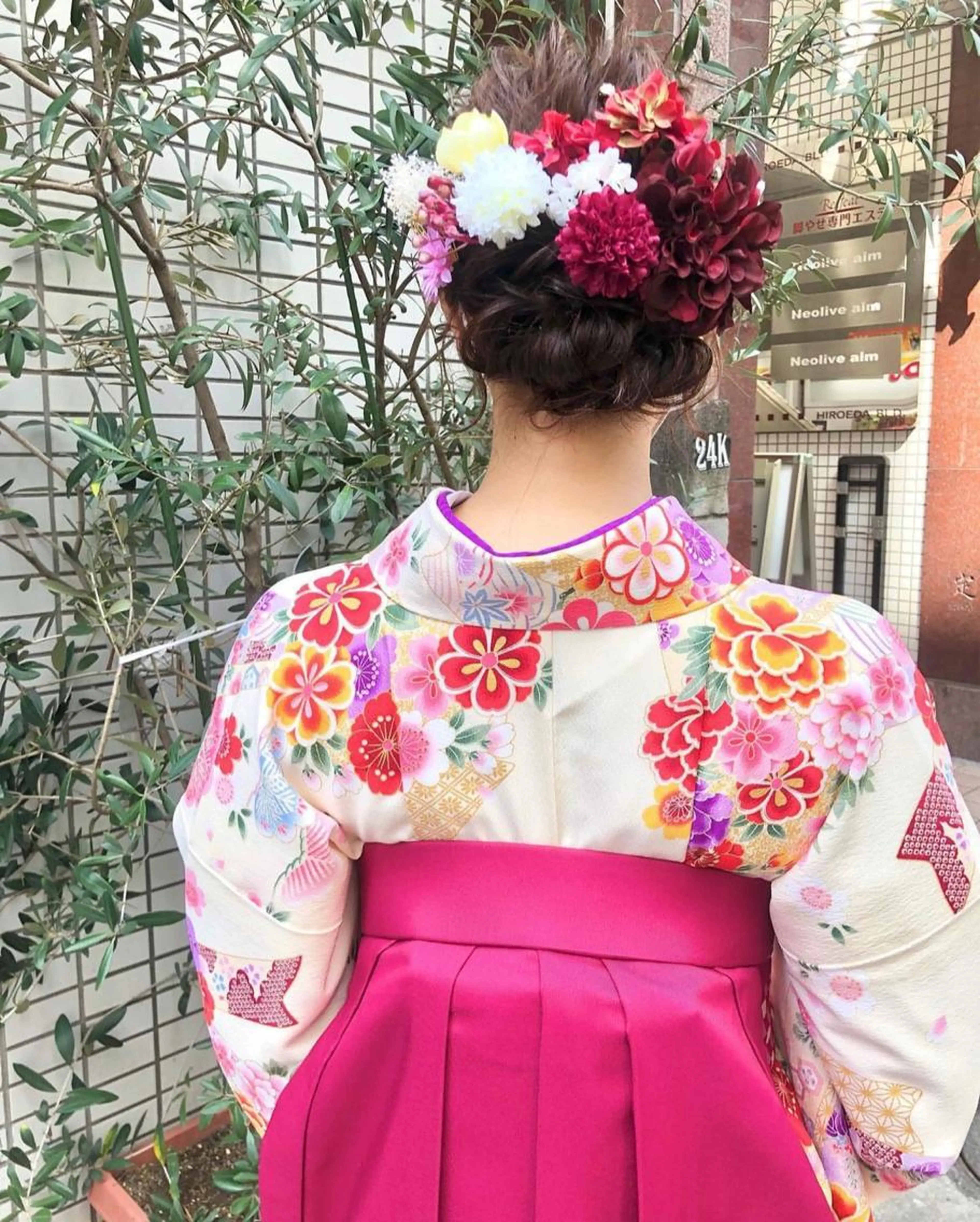 🩷卒業式🩷 【ペア割🉐】袴着付け＋ヘアセット🩷｛｛早朝のお時間もＯＫ👌🫧🫧｝｝の写真