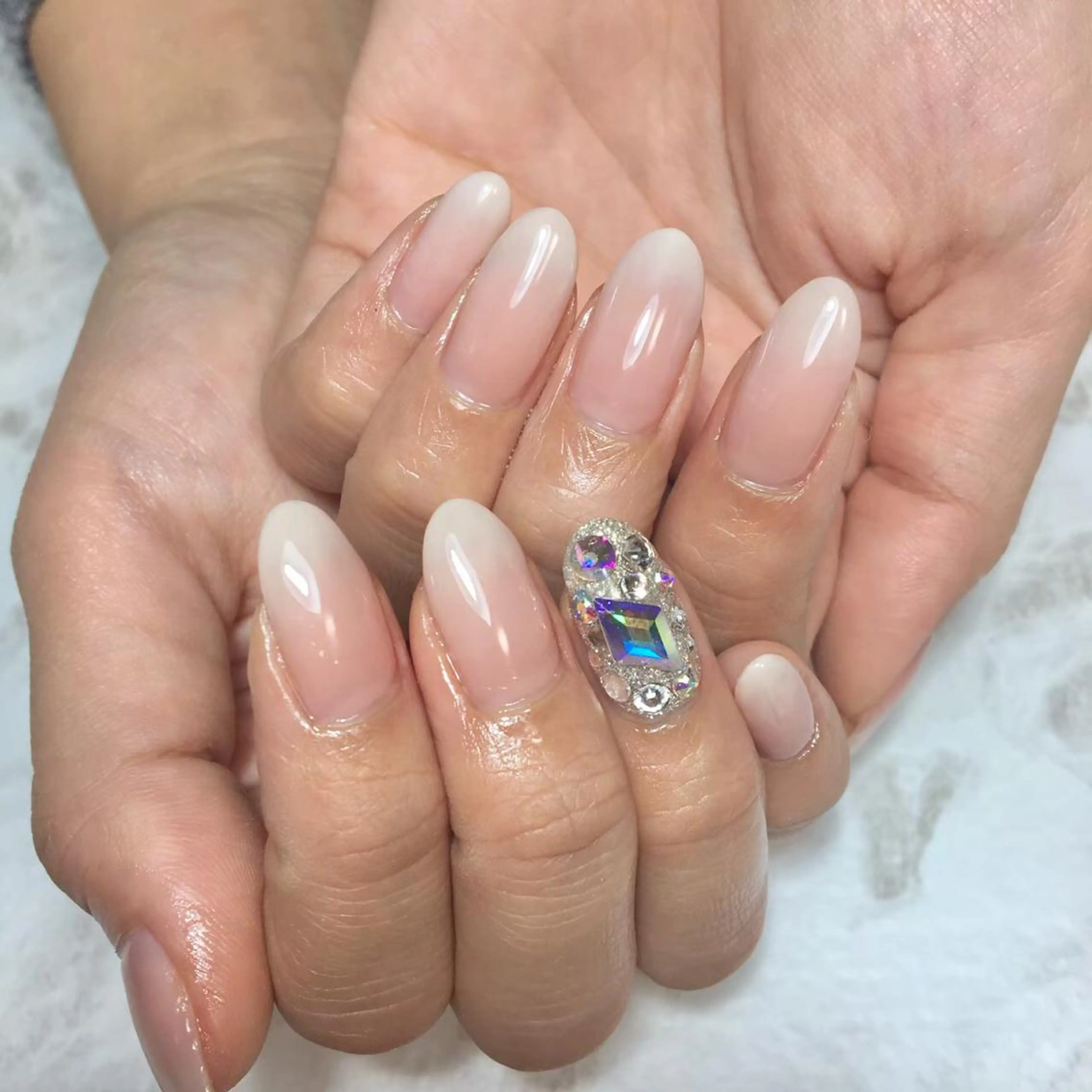 ネイル ワンカラーネイル Lee.nail ハルカのネイルデザイン