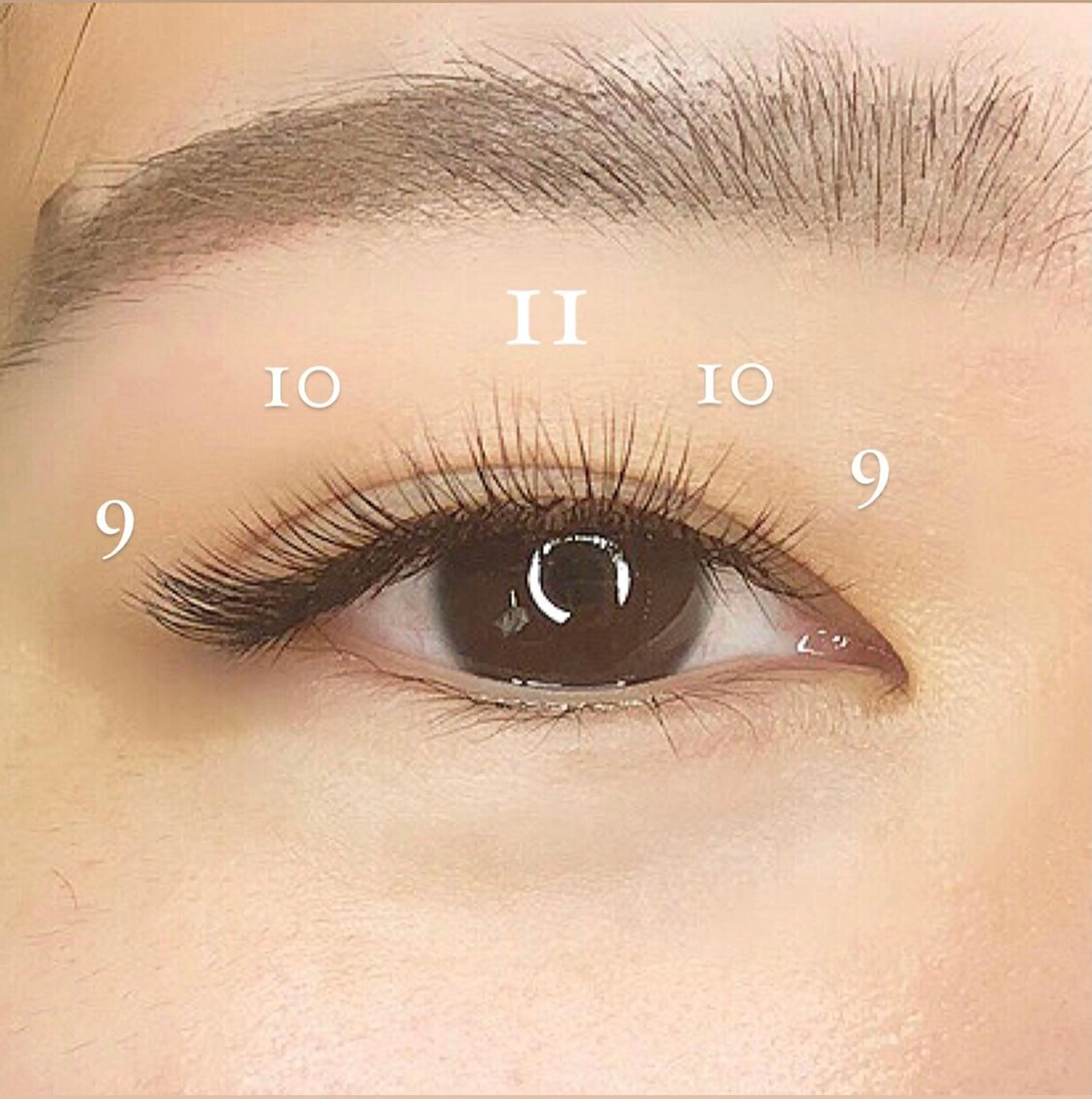 マツエク・マツパ Jカール ナチュラル ボリュームラッシュ Beauty Salon Karen所属・島袋 育子のマツエク・マツパデザイン