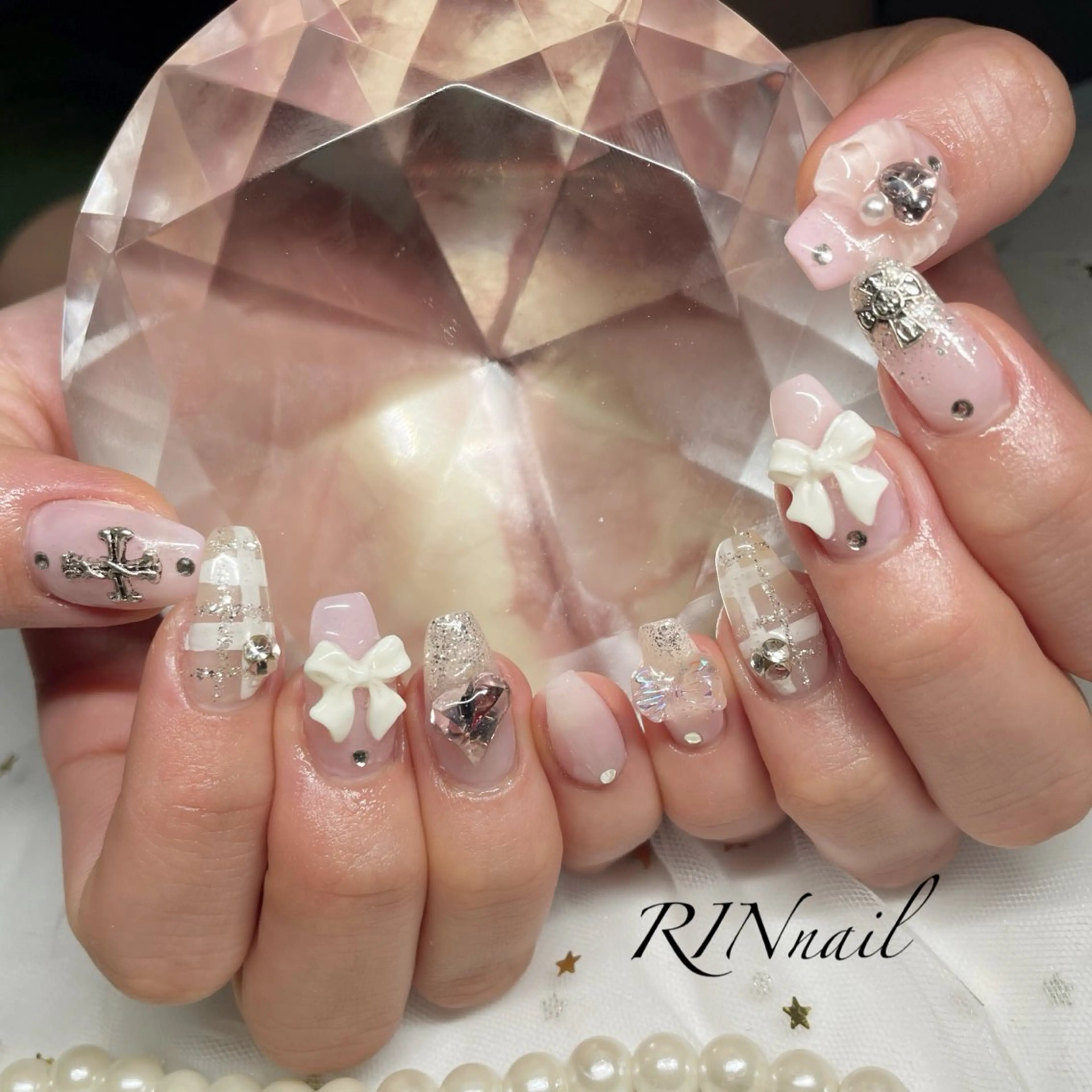 ネイル ハンドネイル ハンドケア RIN HOMEnailのネイルデザイン