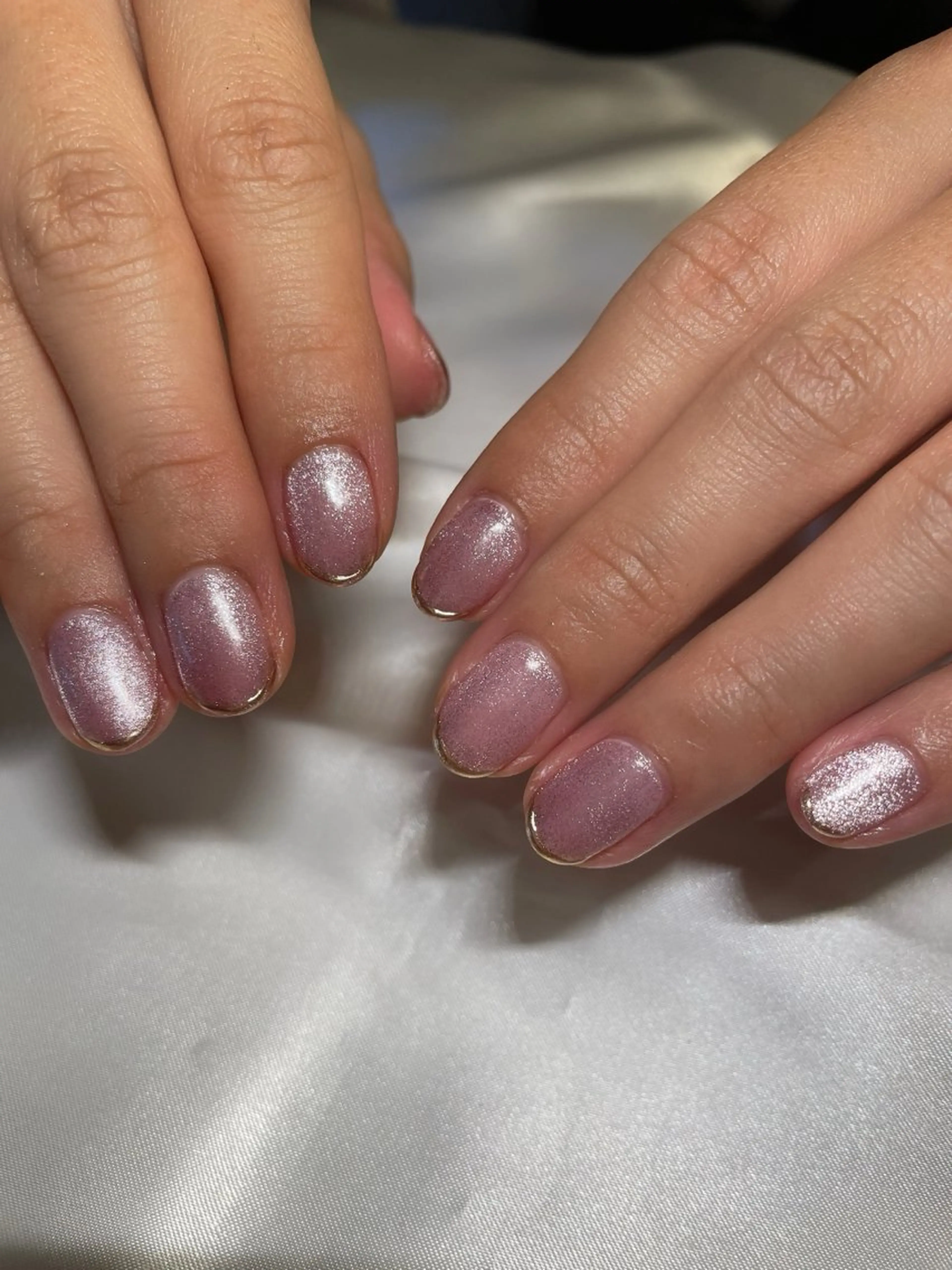 ネイル マグネットネイル ミラーネイル ハンドネイル ROPE nail ロペネイルのネイルデザイン