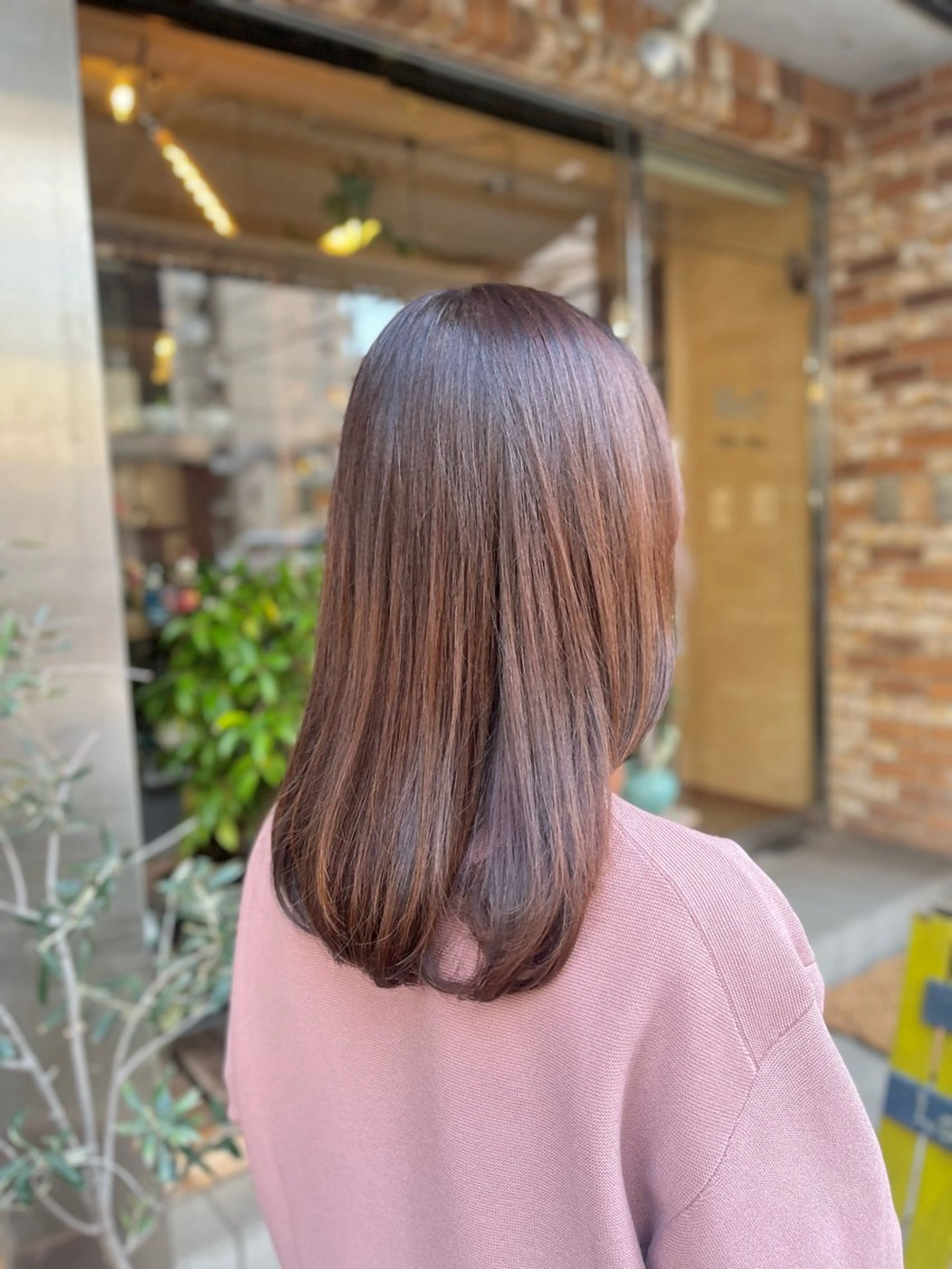 ロング オレンジブラウン トリートメント MocT所属・奥村 🎀のヘアスタイル