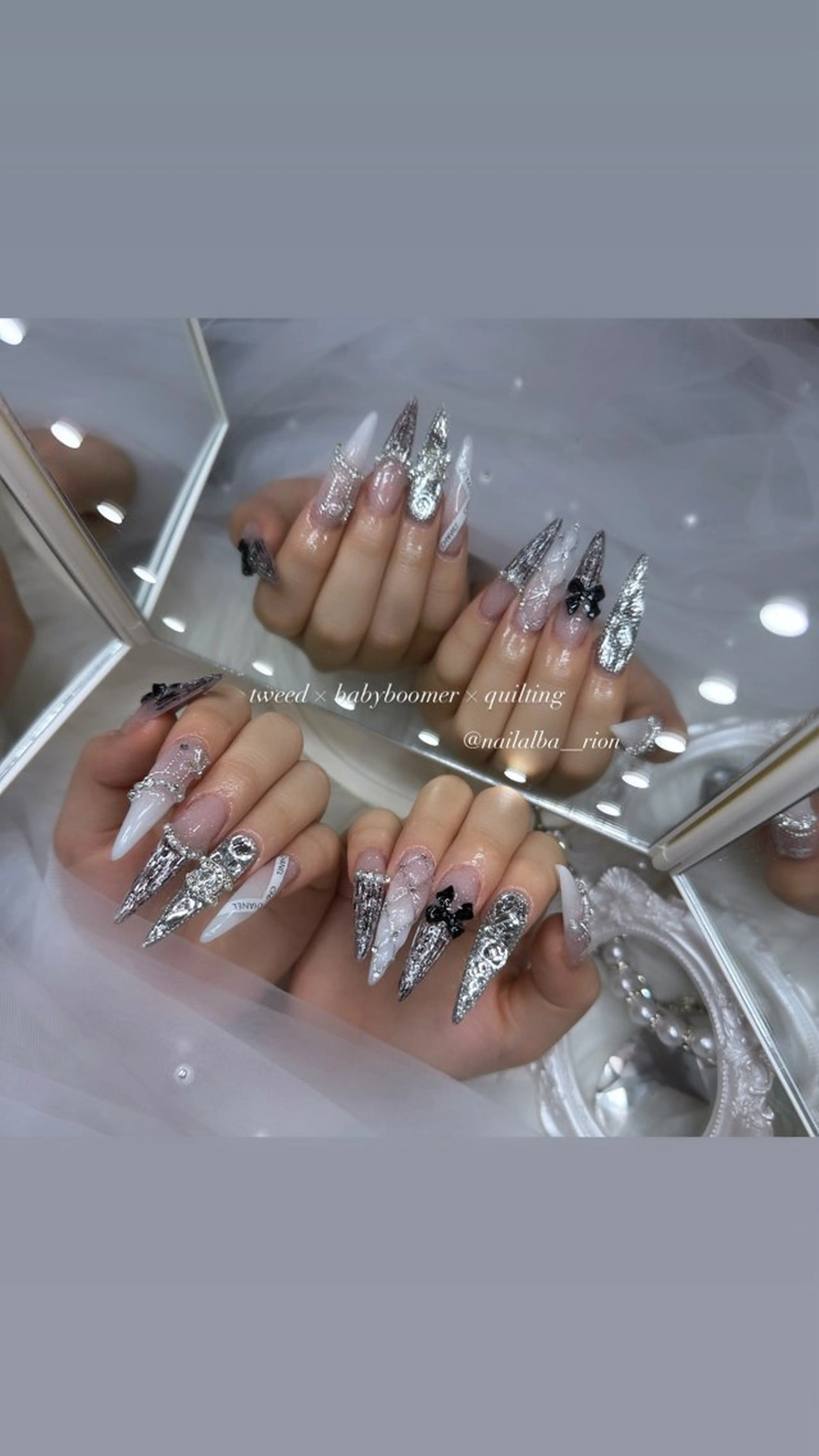 ネイル 加納 莉音のネイルデザイン