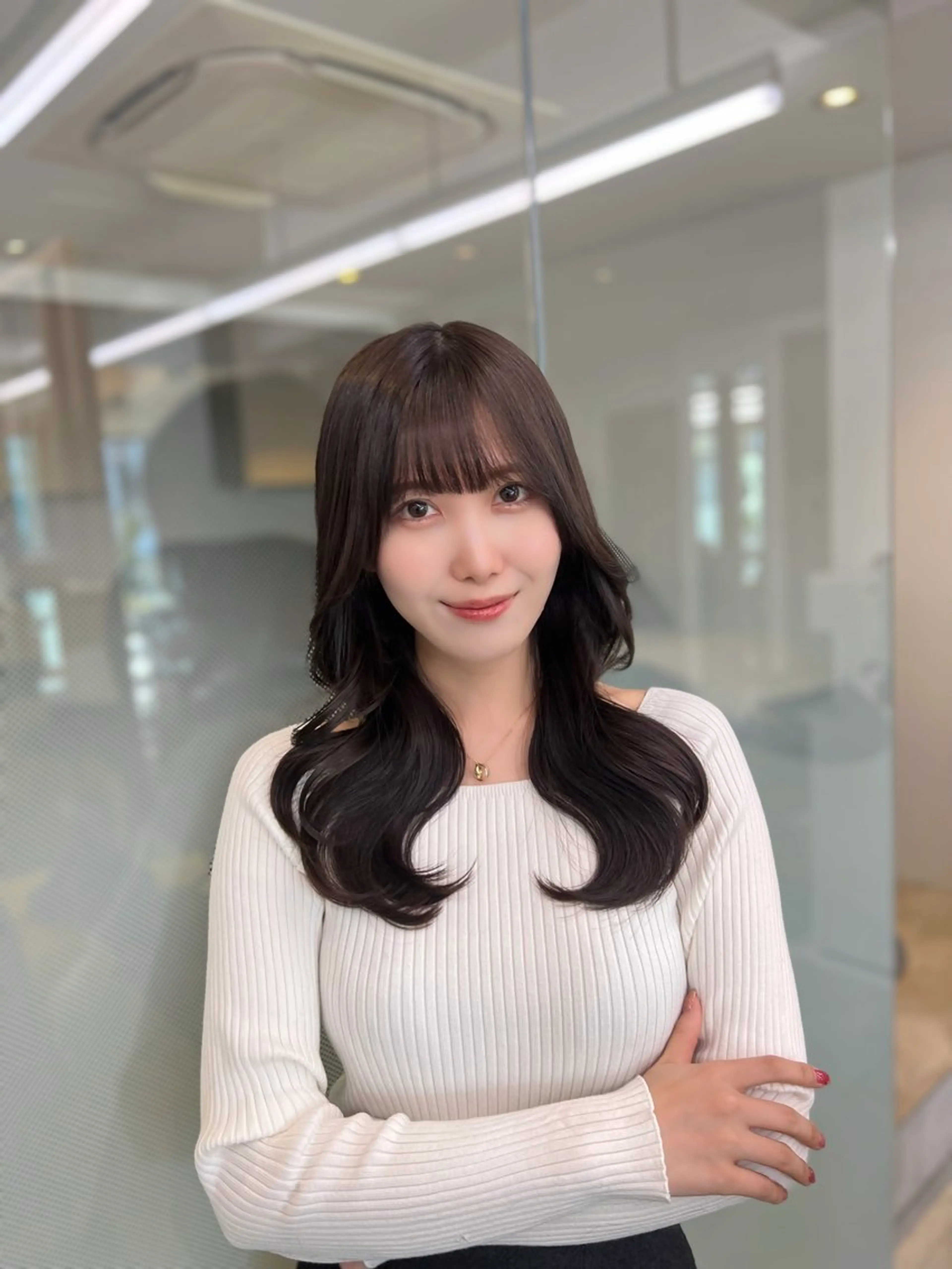 ロング カラー カット ヘアカラー レイヤー/髪質改善 DAISUKEのヘアスタイル