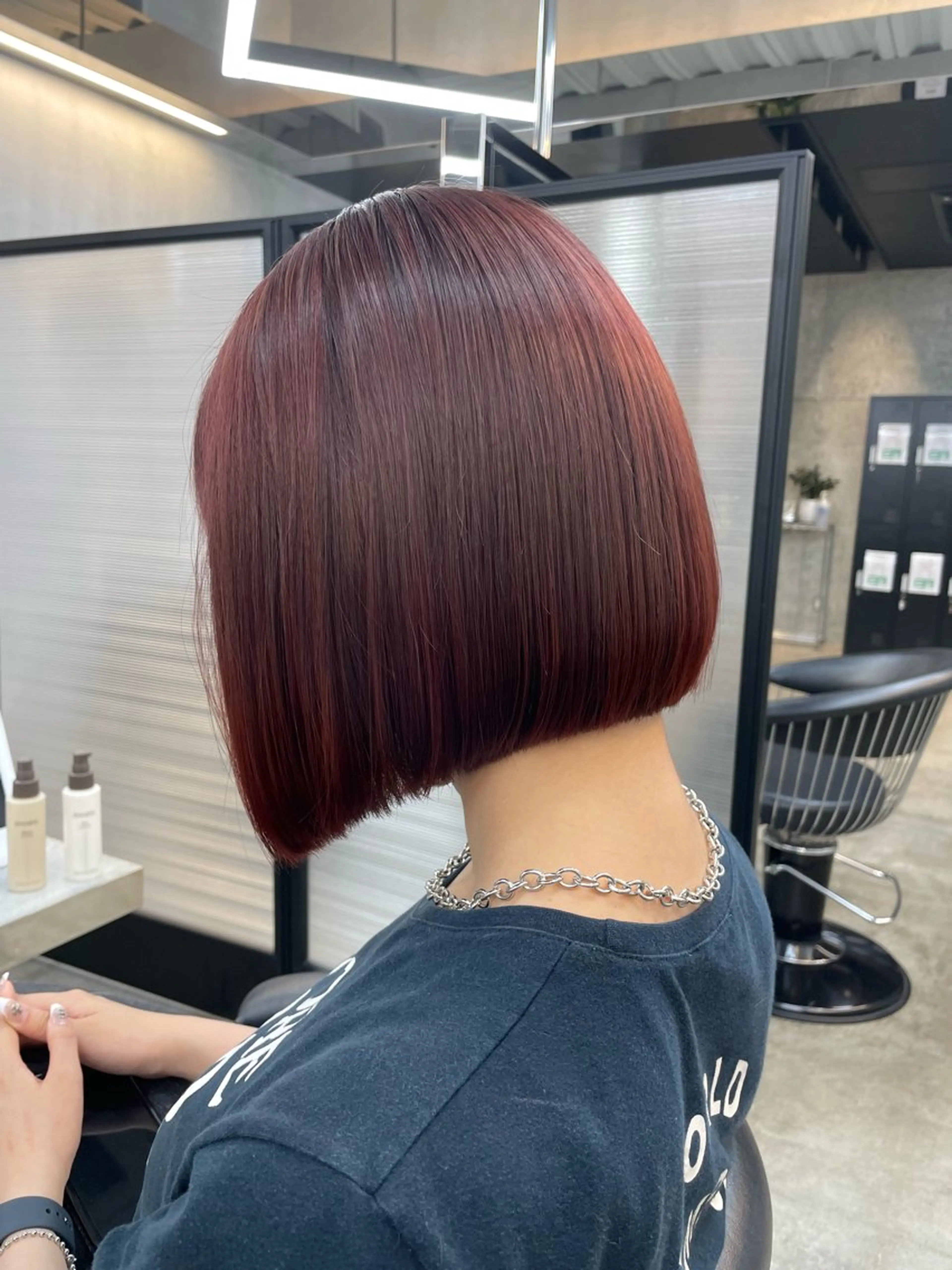 ショート ボブ メンズ指名多数✂︎ 松本明日翔のヘアスタイル