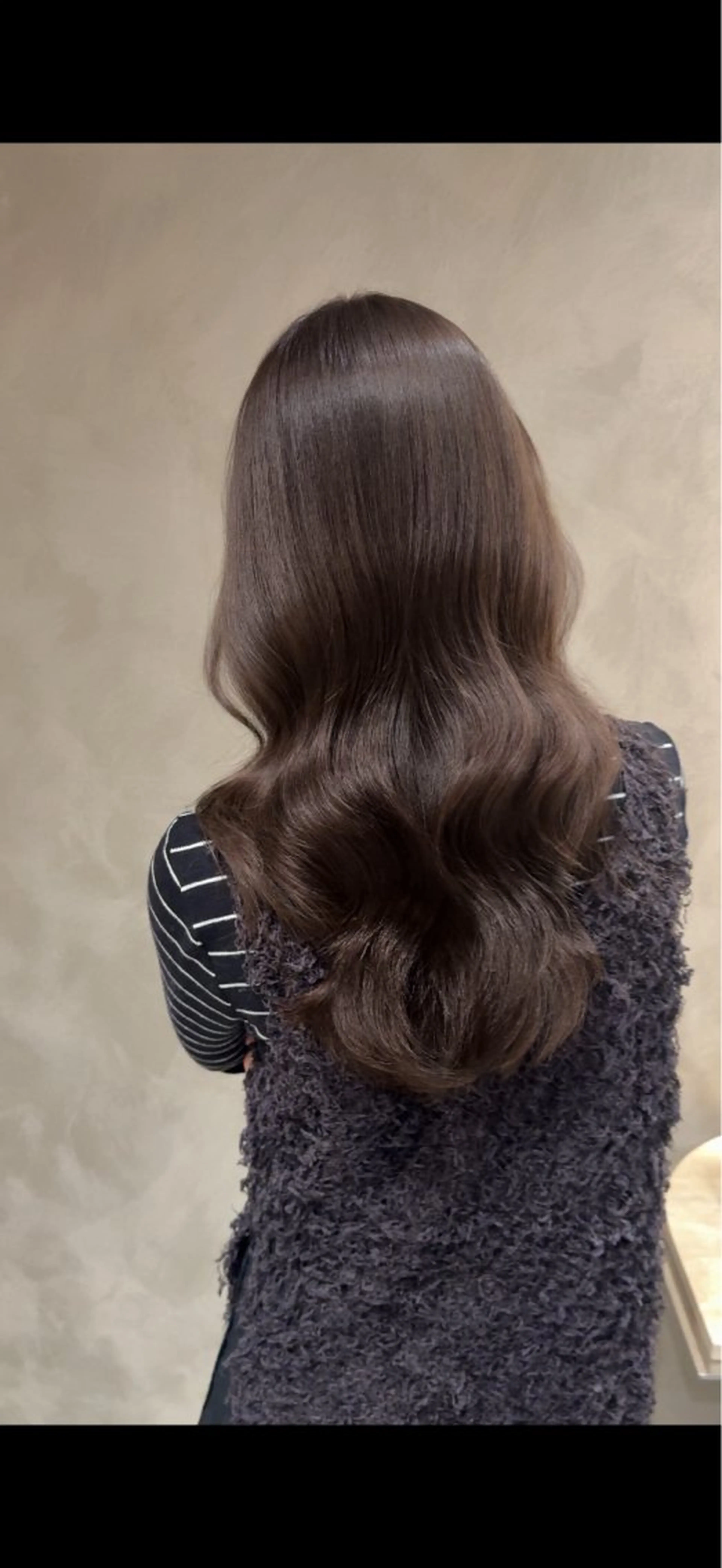 セミロング レイヤーカット ヘアカラー トリートメント 三浦 秀太郎のヘアスタイル
