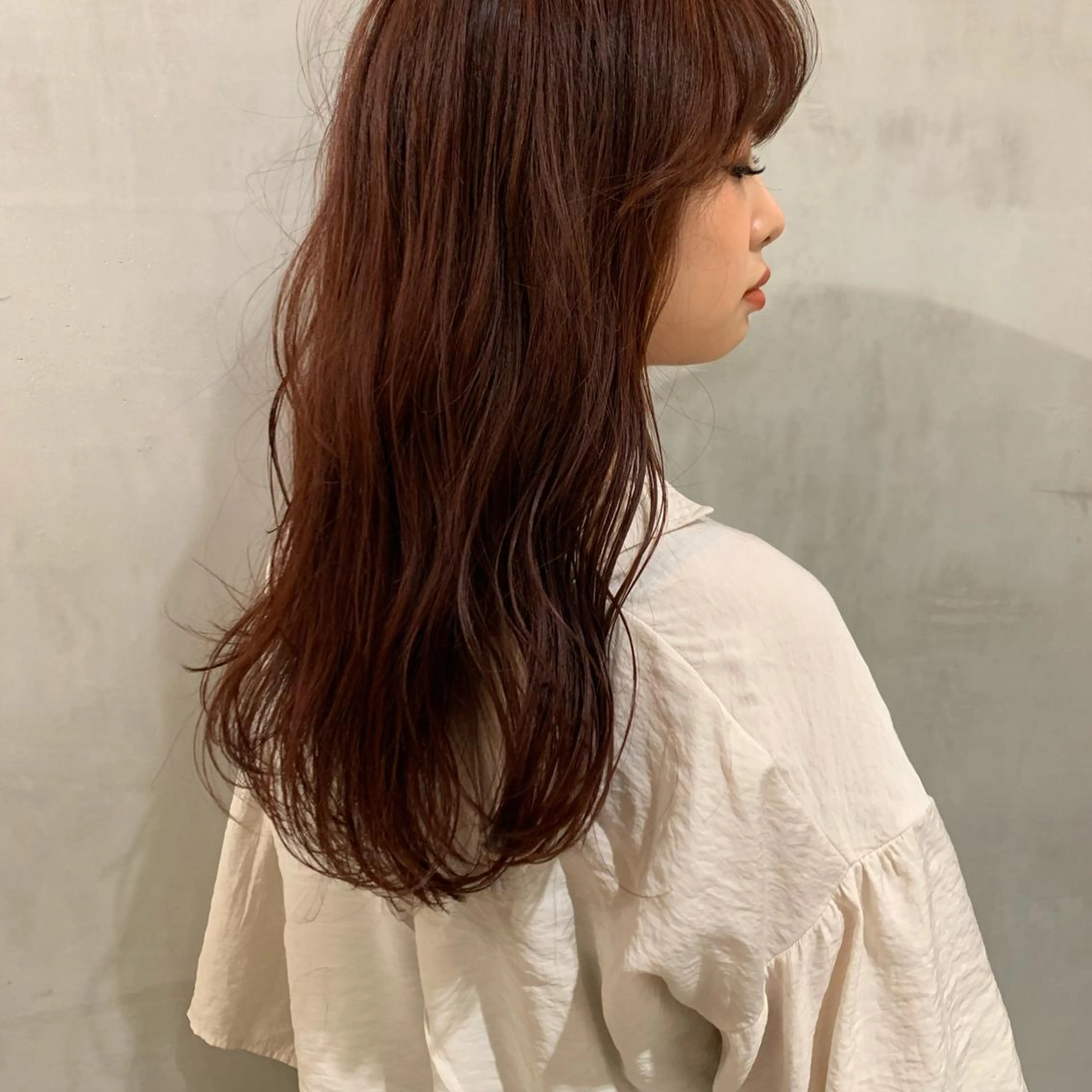 ロング カラー カット ヘアカラー トリートメント アンニュイヘア🪽 ayumiのヘアスタイル